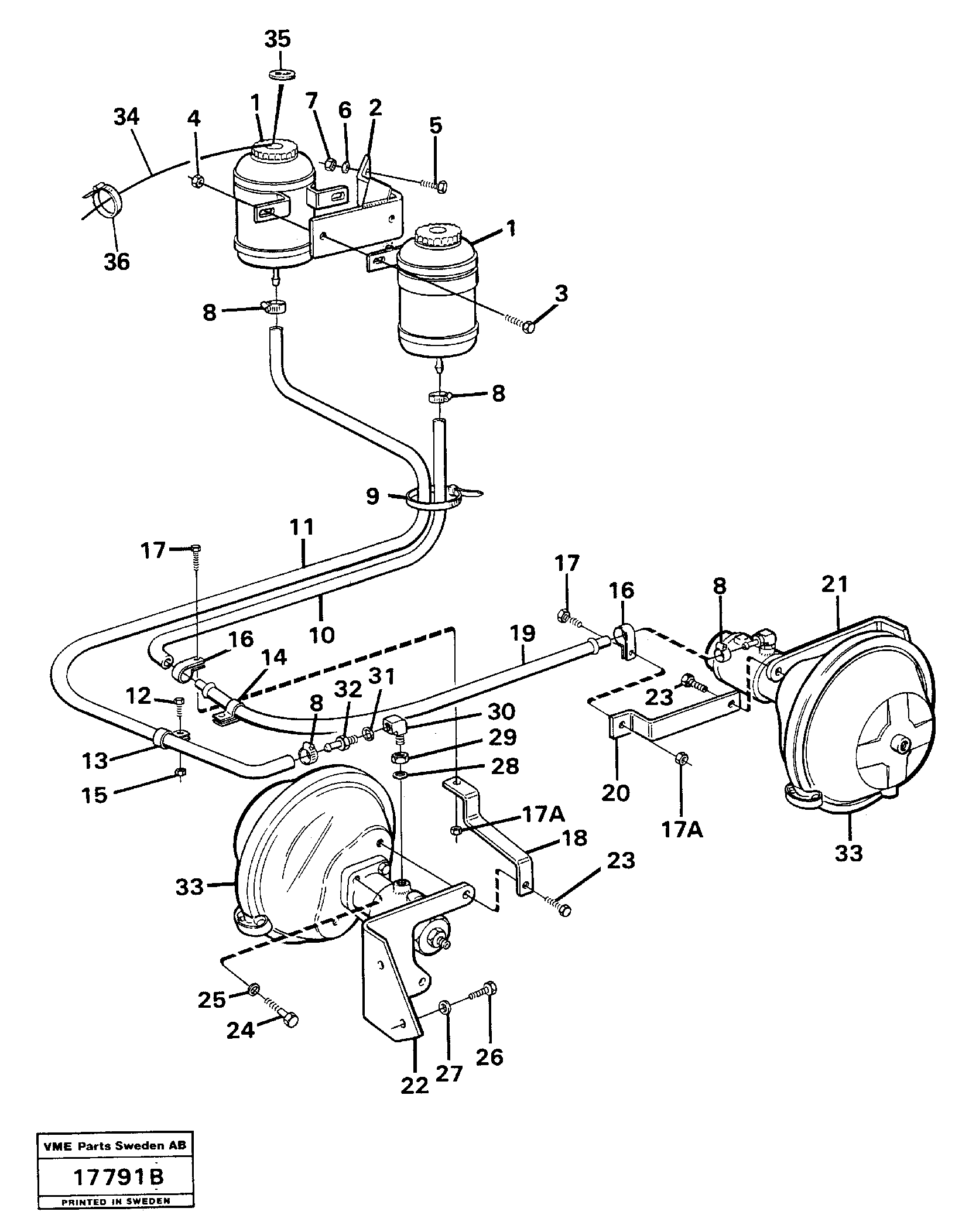 Bucket Breast VOE11054031 VOLVO