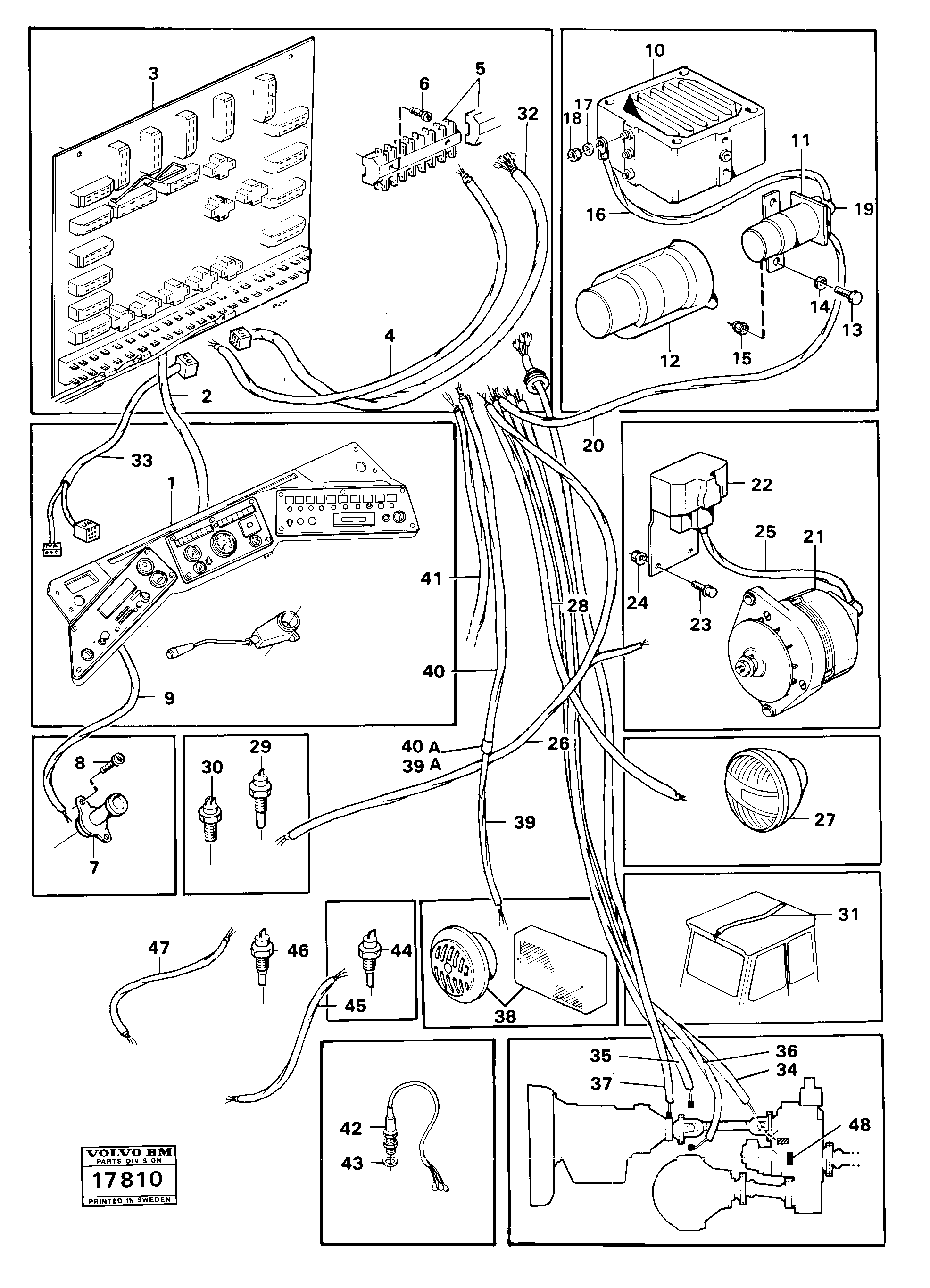 Cable harness VOE4941456 VOLVO