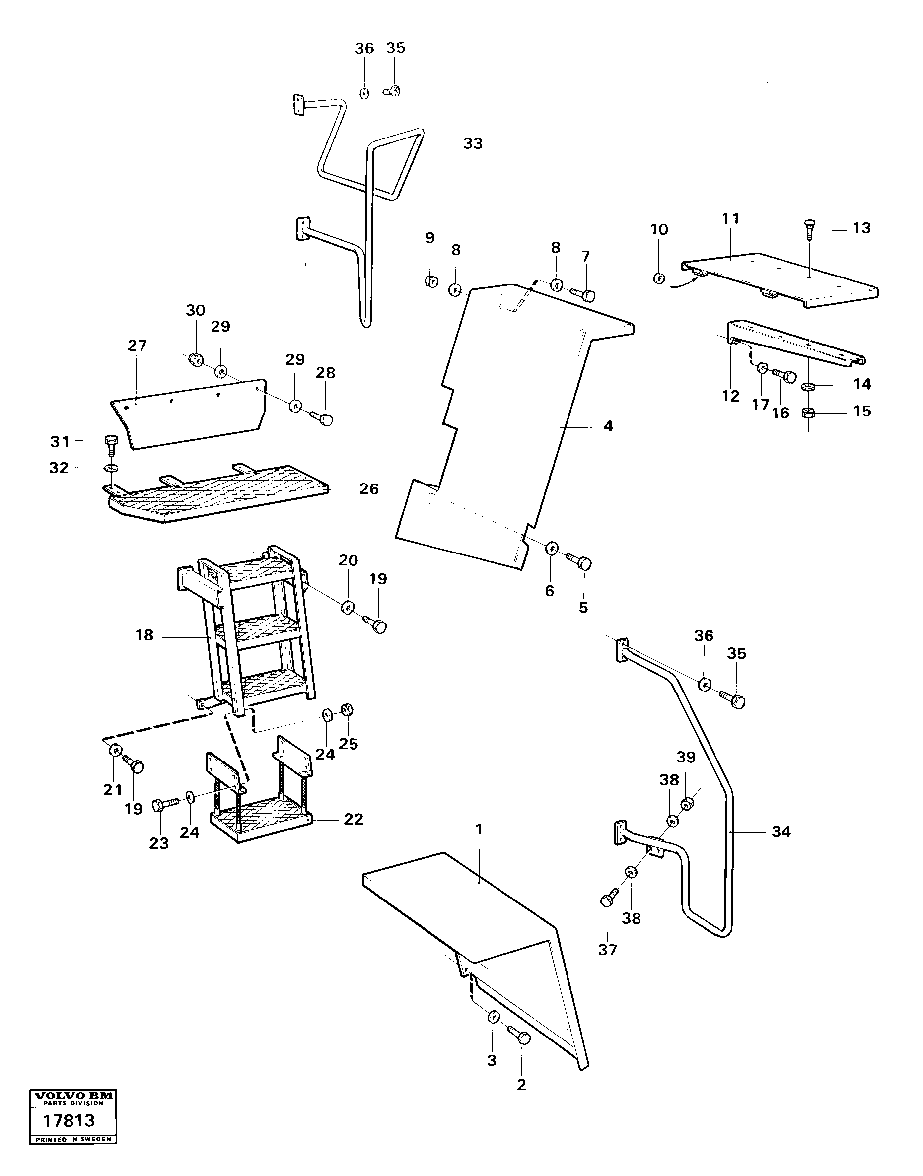 Boom Lower Part VOE4952340 VOLVO