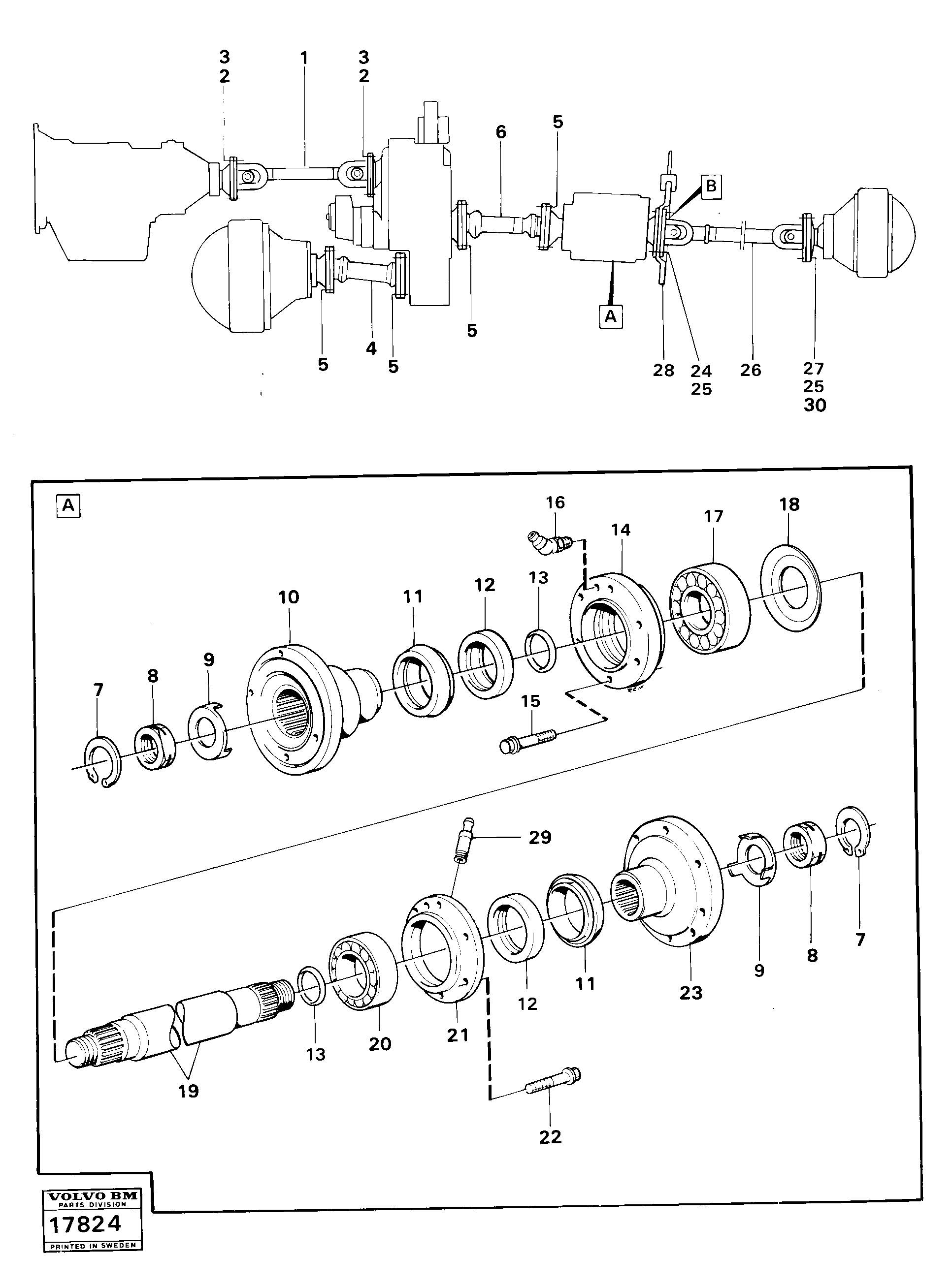 Bearing Half VOE6213643 VOLVO