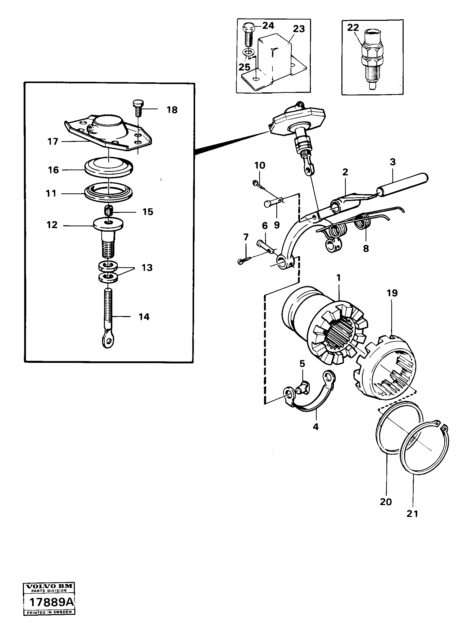 Relay,wshld wiper VOE11035446 VOLVO