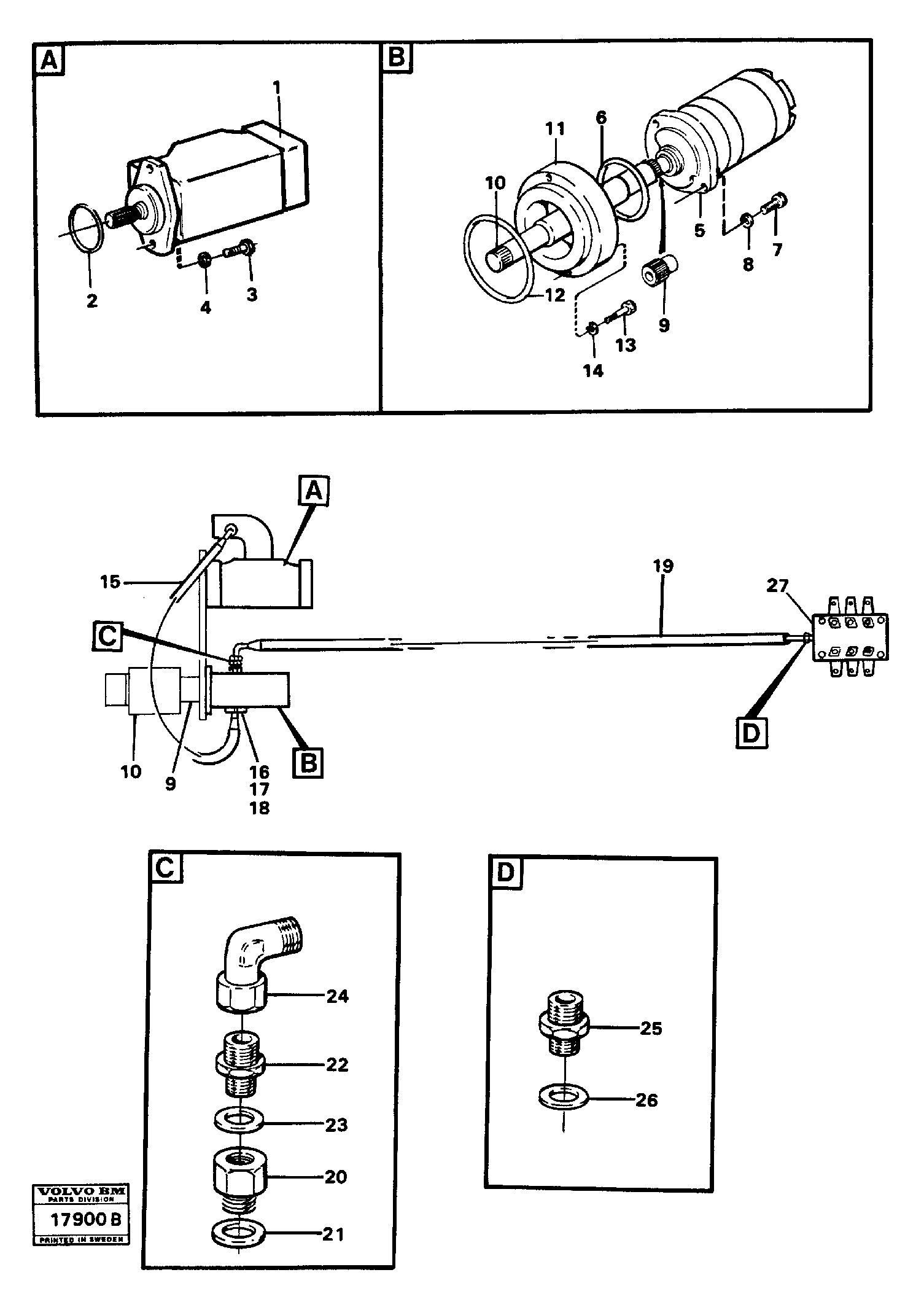 Hydraulic Pump VOE11994543 VOLVO