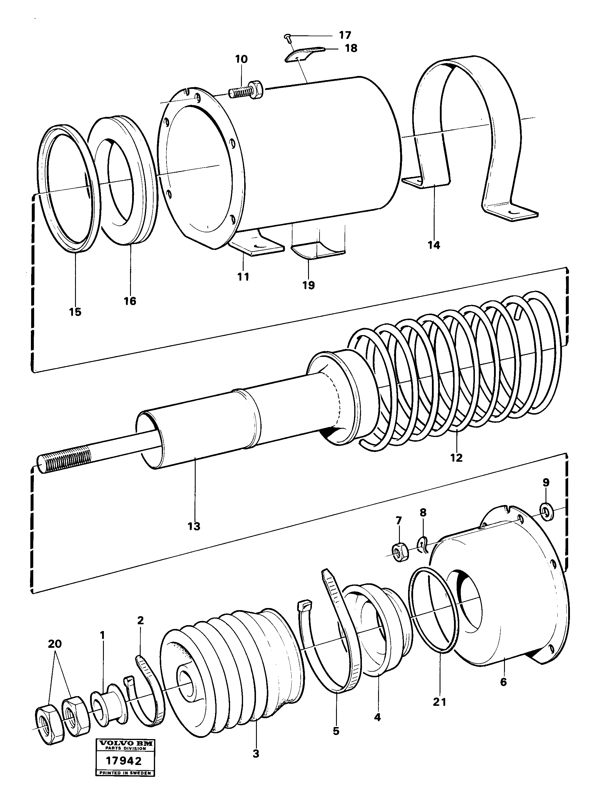 Condenser VOE6212592 VOLVO