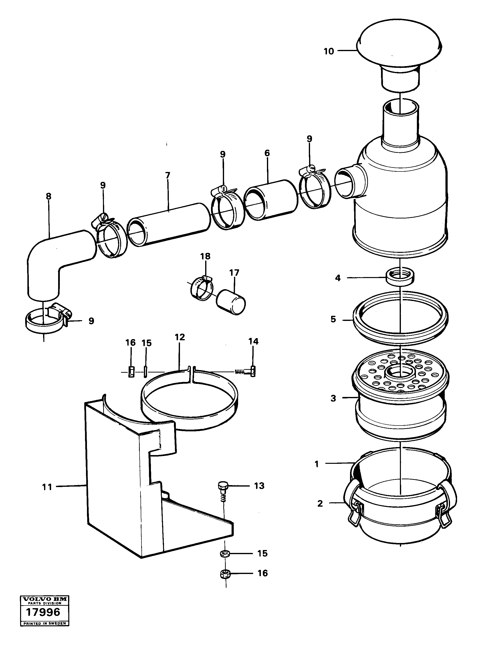 Fuel miser valve VOE4948472 VOLVO