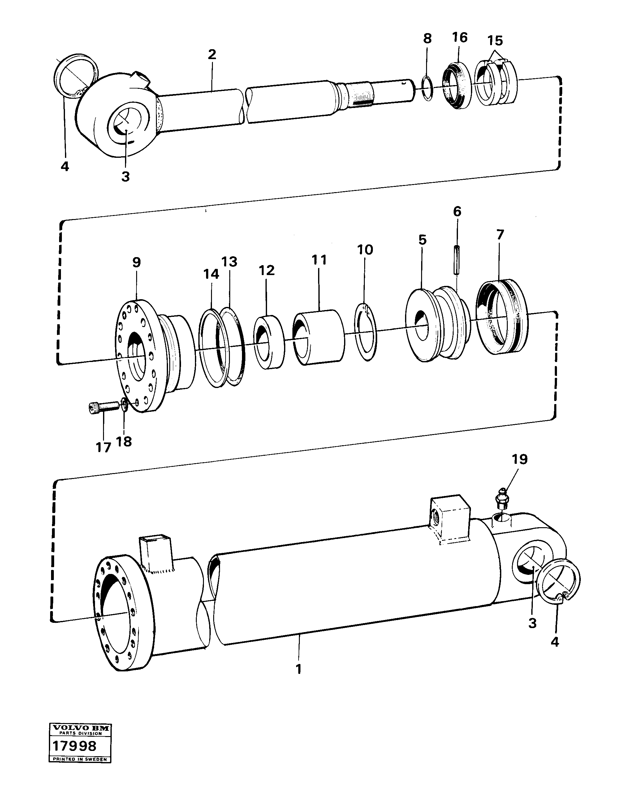 Oil Tap VOE4894631 VOLVO