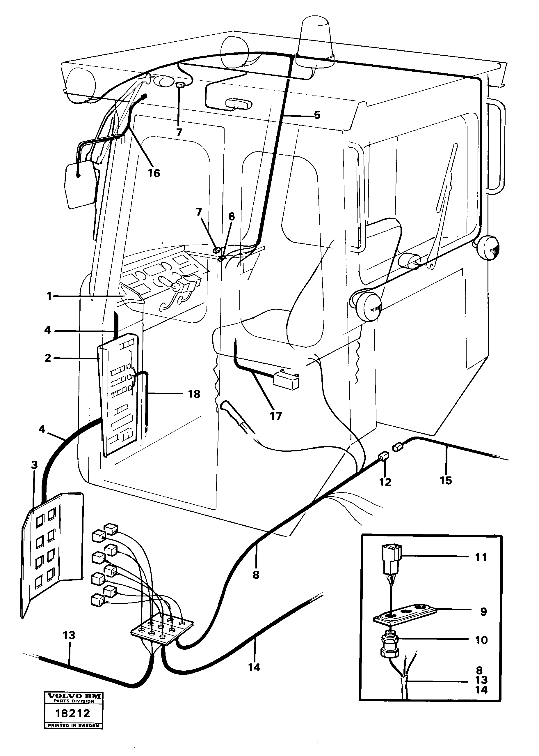 Flange VOE4881155 VOLVO