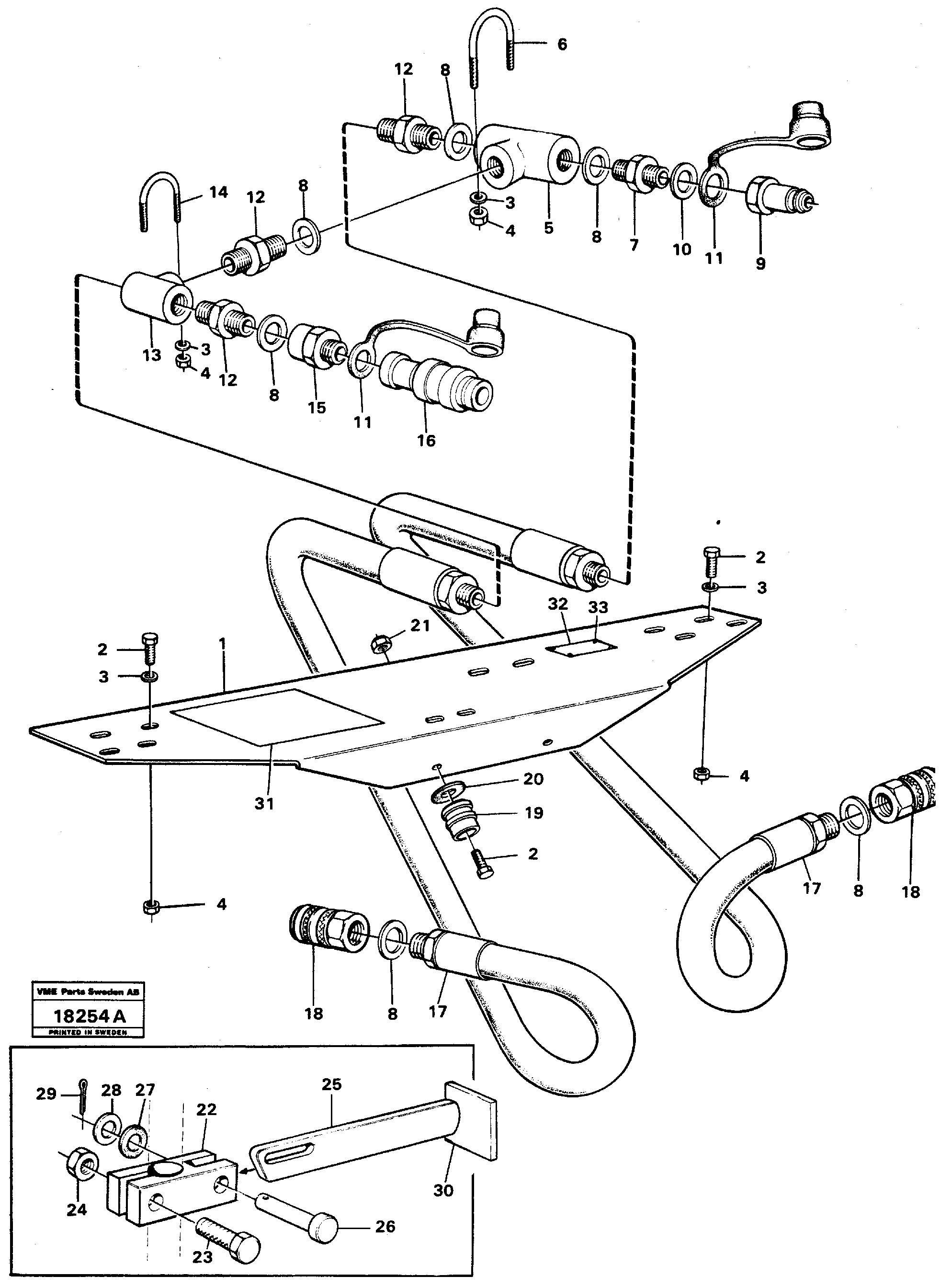 Side panel right VOE4853072 VOLVO