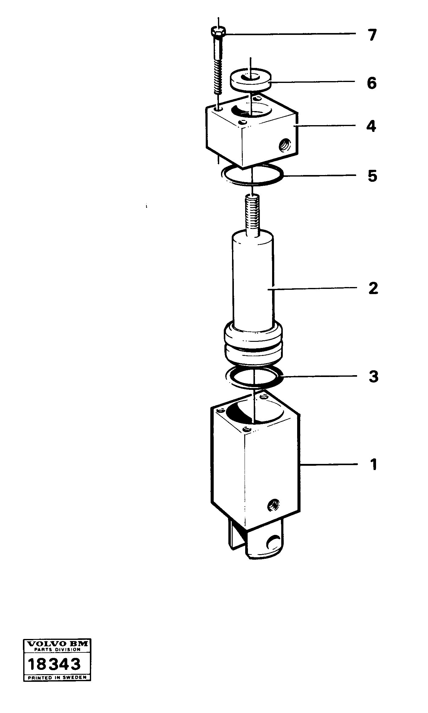 Rubber Clamp VOE6212624 VOLVO