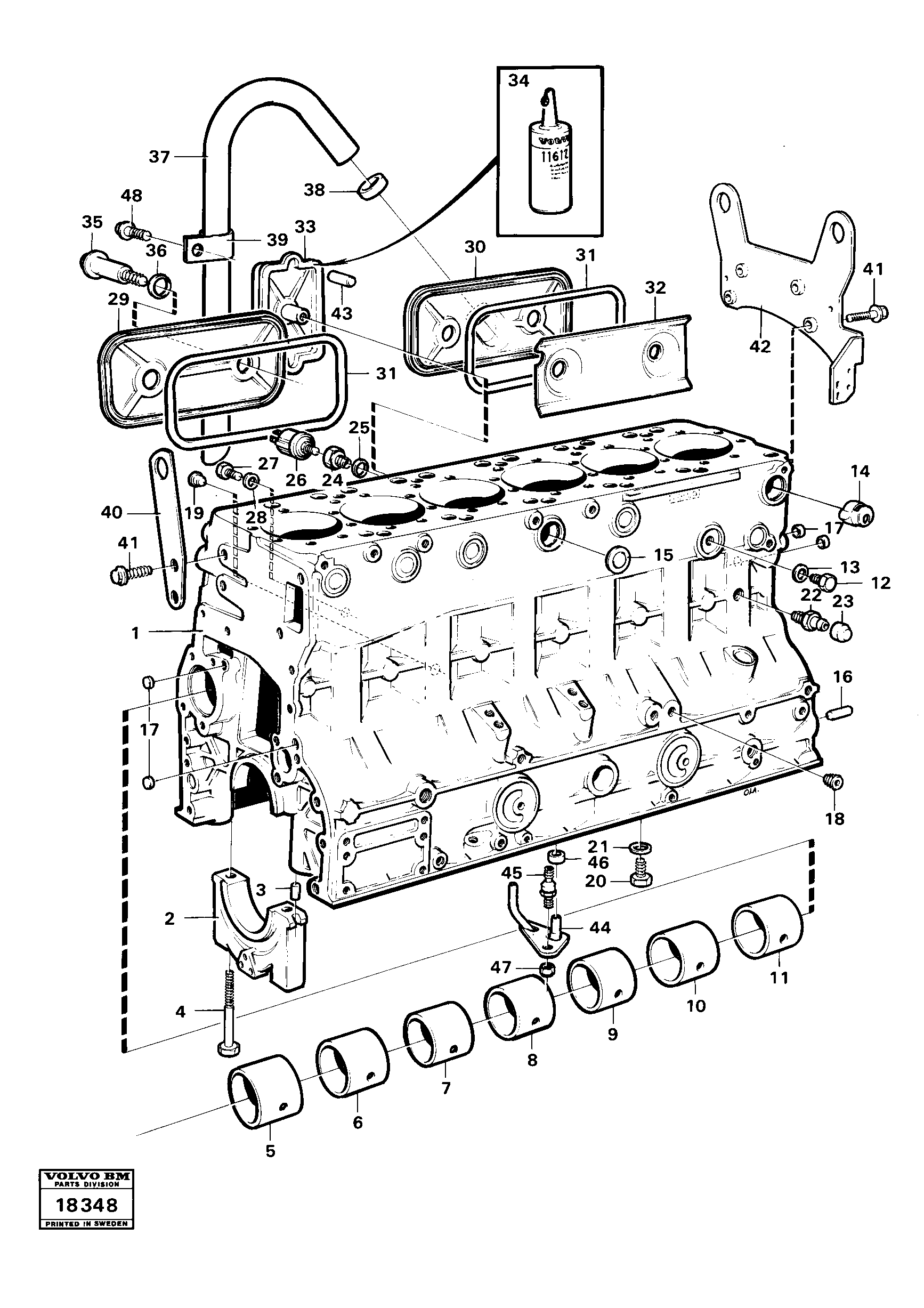Rglr Weight Kit VOE968124 VOLVO