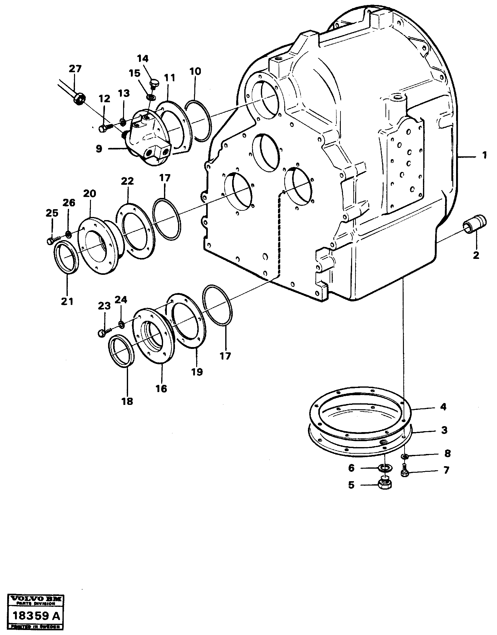Pierce Nut VOE11036637 VOLVO
