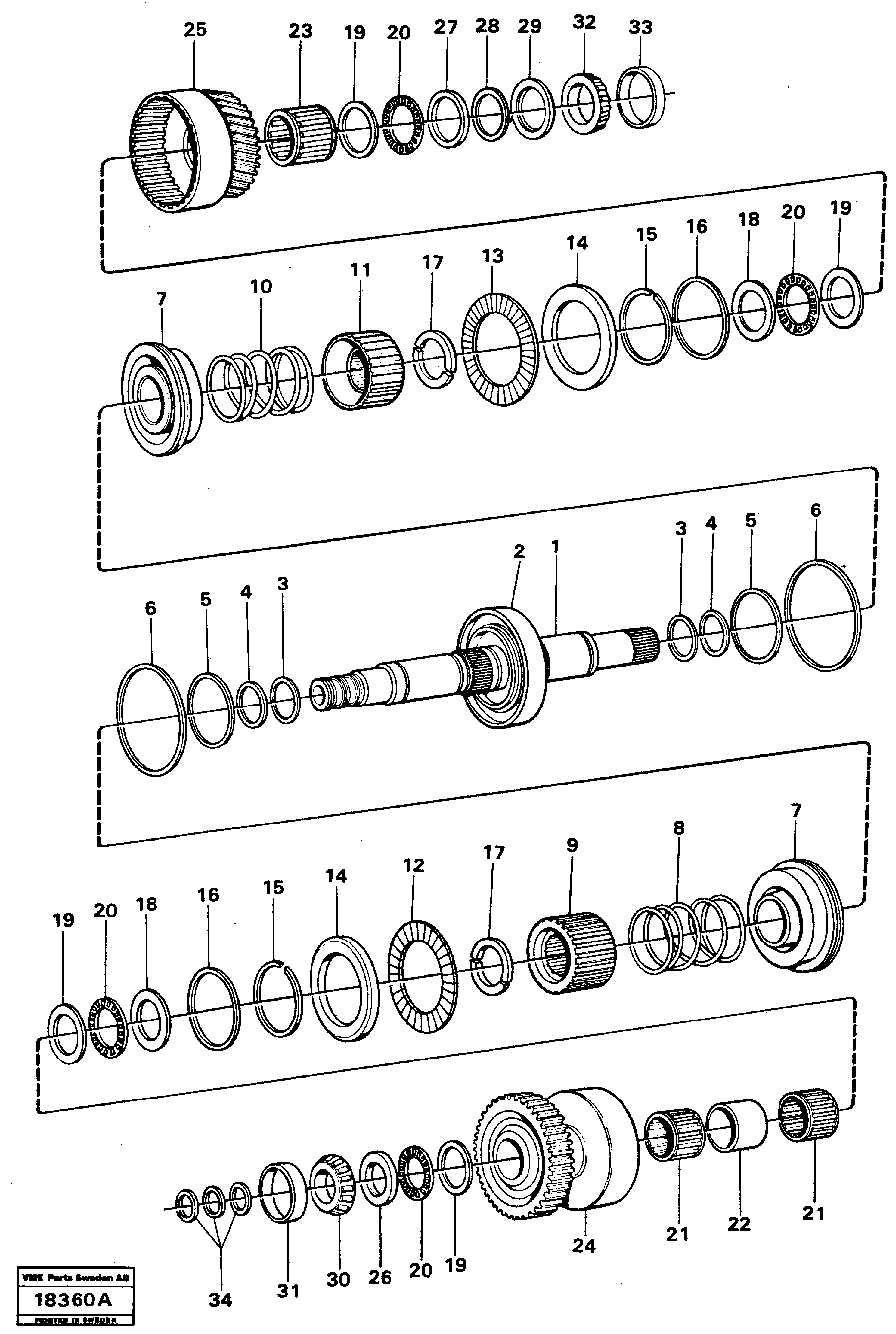 Clutch Kit VOE4873022 VOLVO
