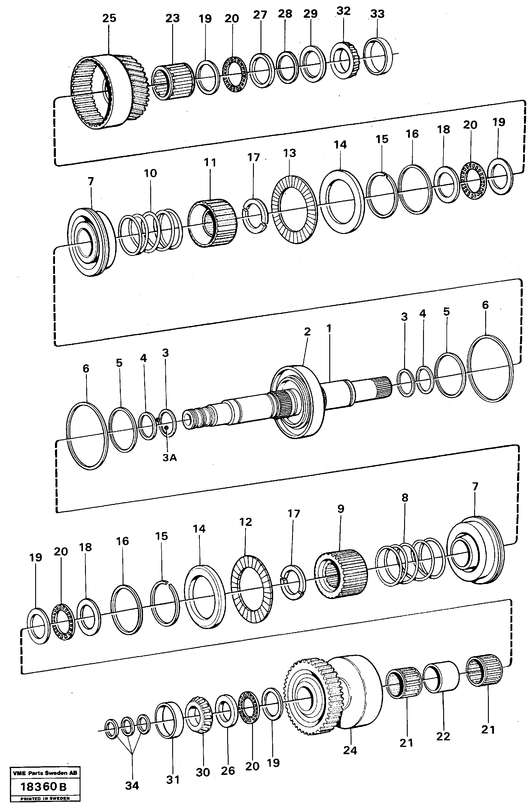 Shut-off Valve VOE11037154 VOLVO