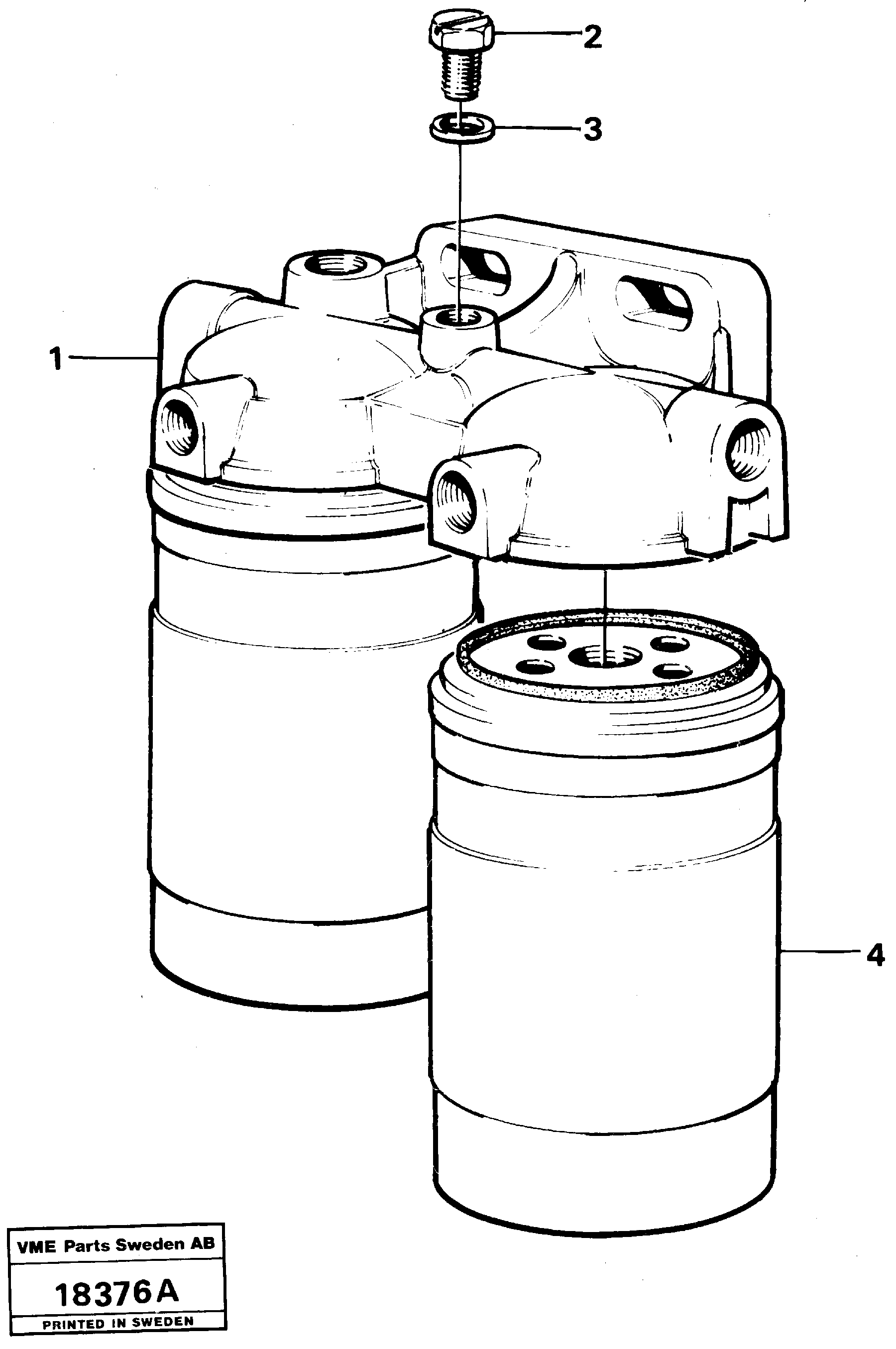 Oil Bath Filter VOE8194541 VOLVO