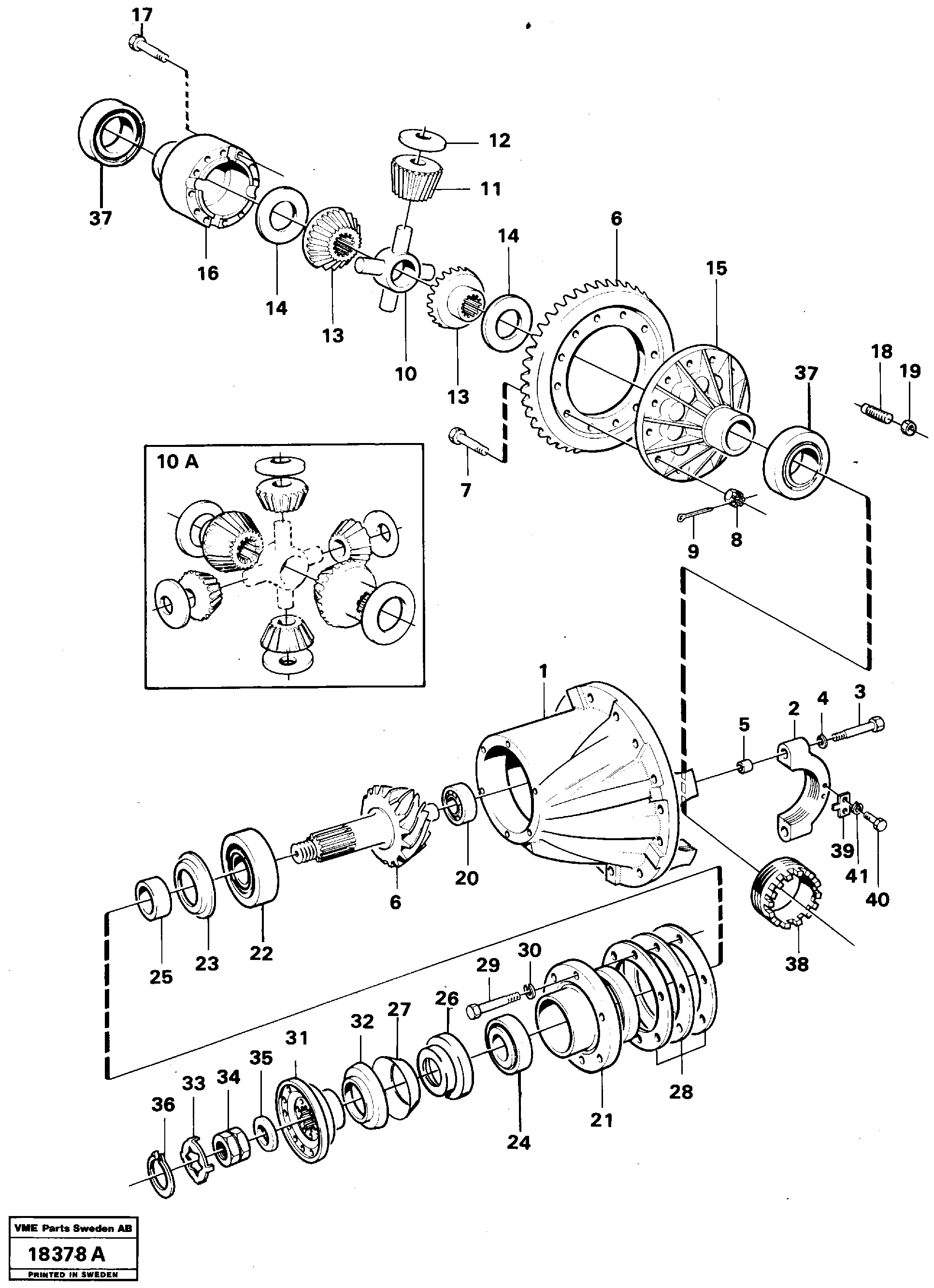 Lock screw VOE4870396 VOLVO