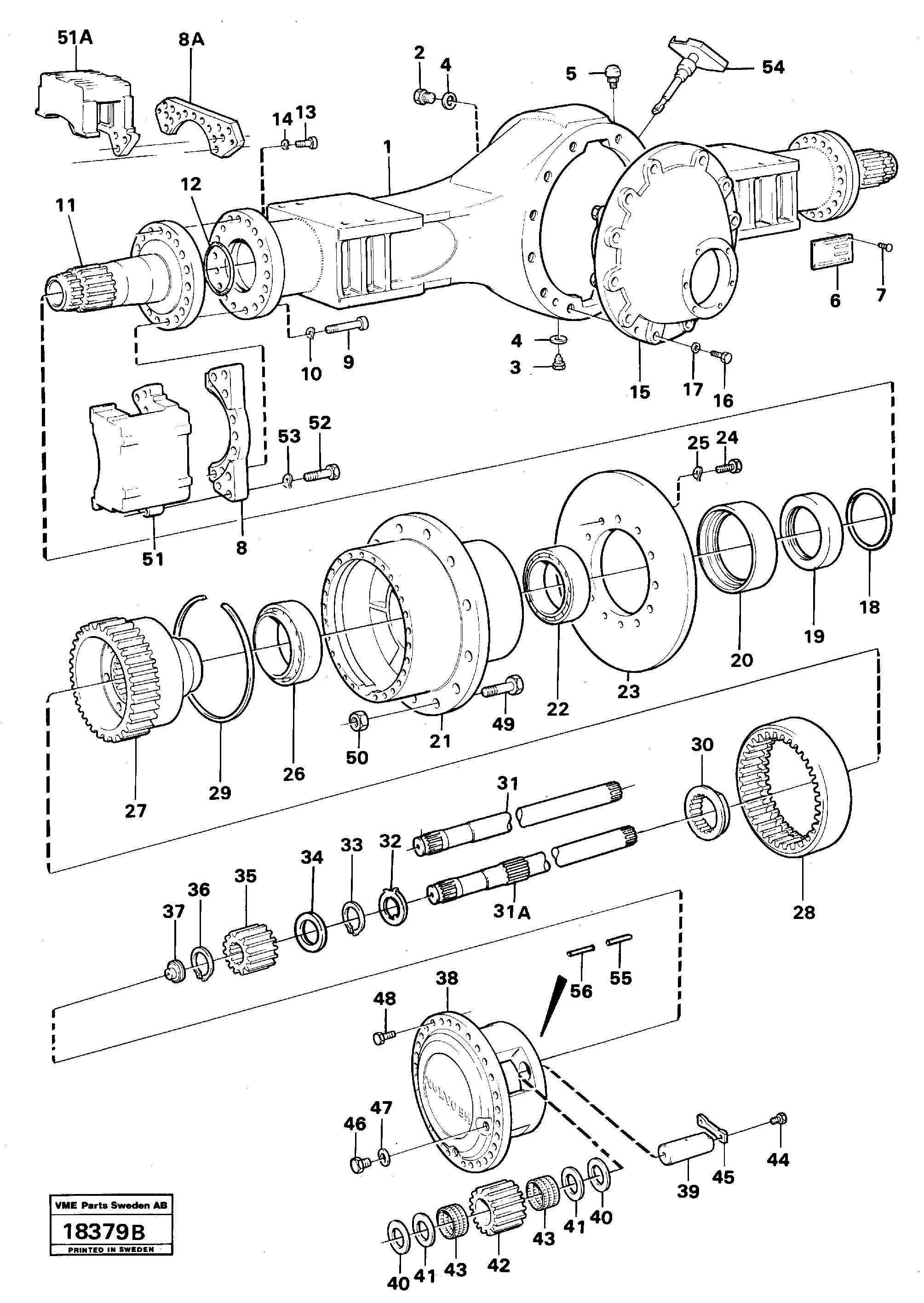 Base Plate VOE4870171 VOLVO