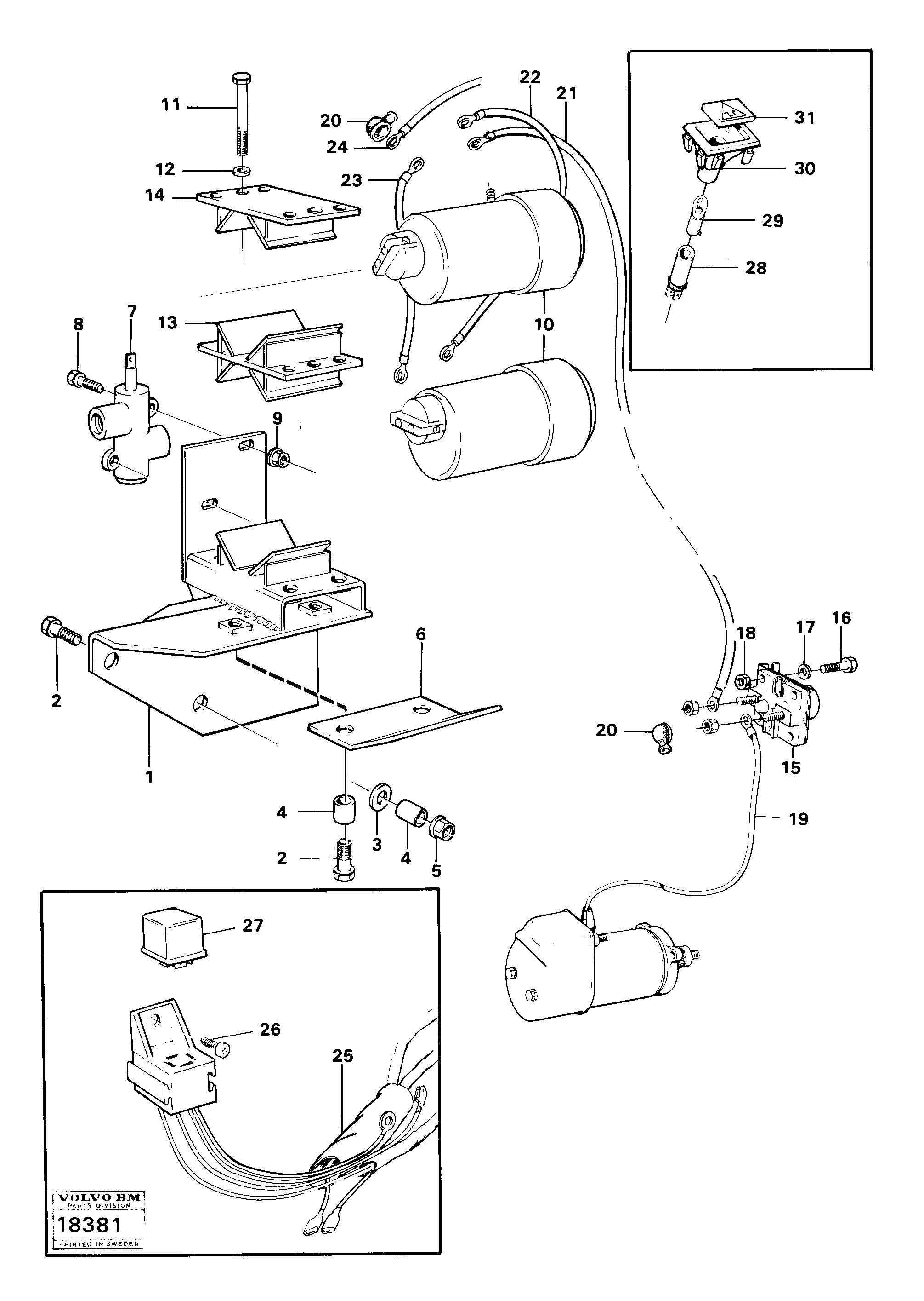 Bag Retainer VOE4785453 VOLVO