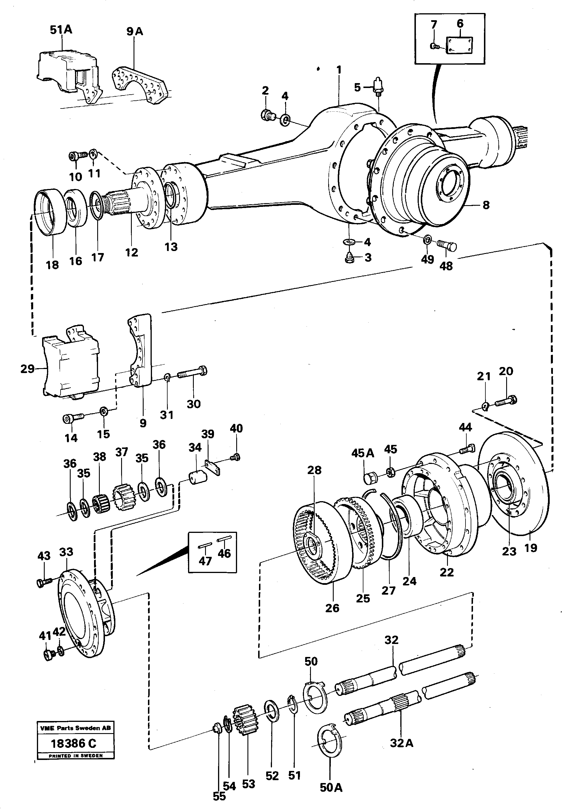Bearing Housing VOE11034782 VOLVO