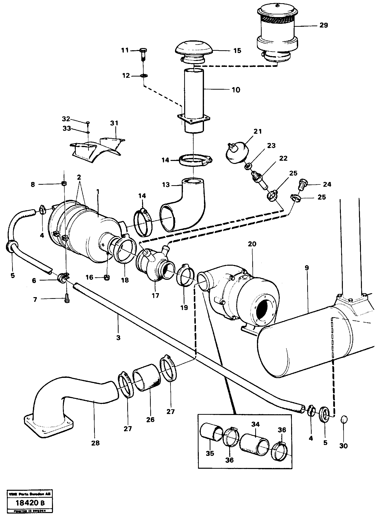 Air Spring VOE4954403 VOLVO
