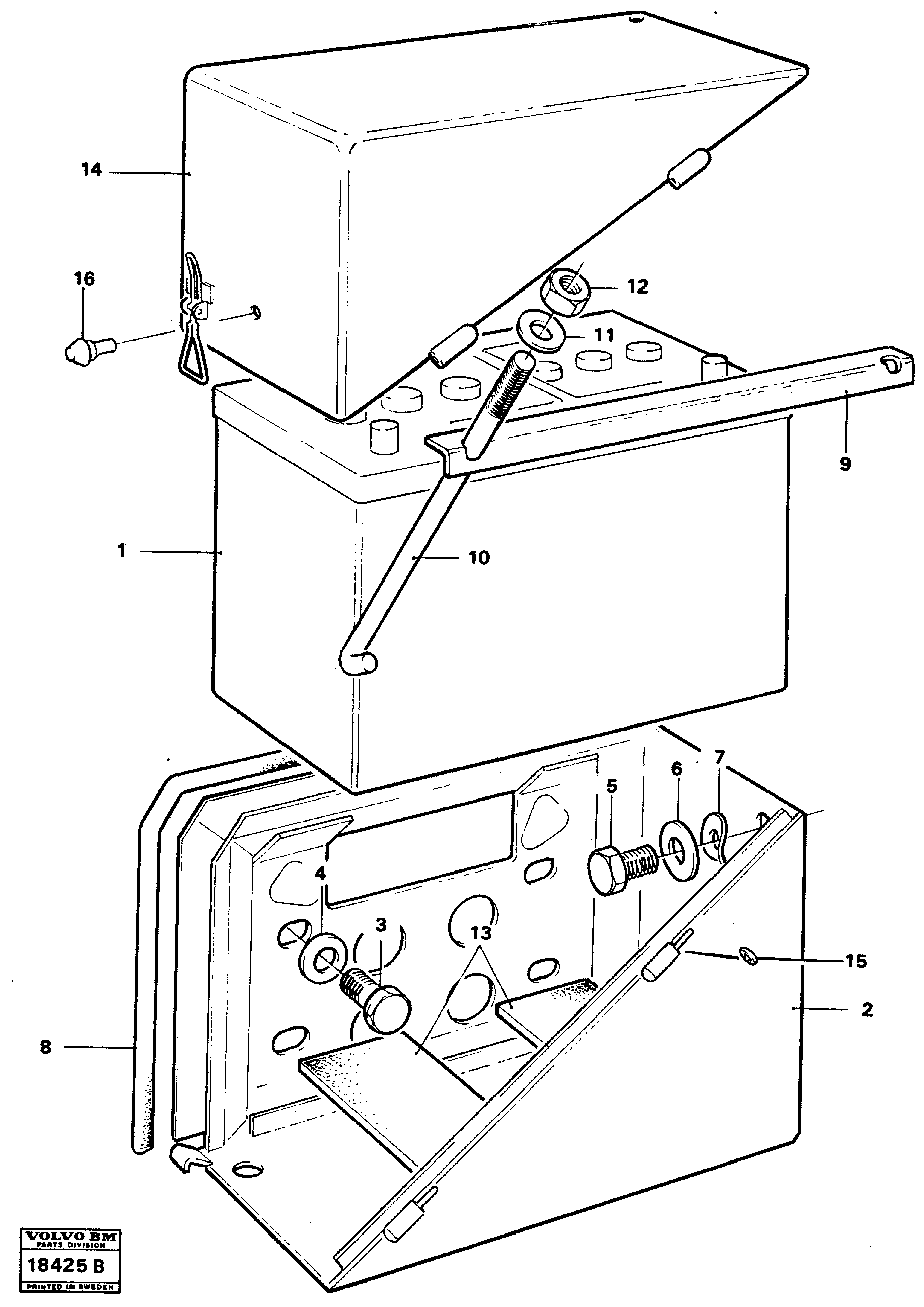 Tensioner VOE4974159 VOLVO