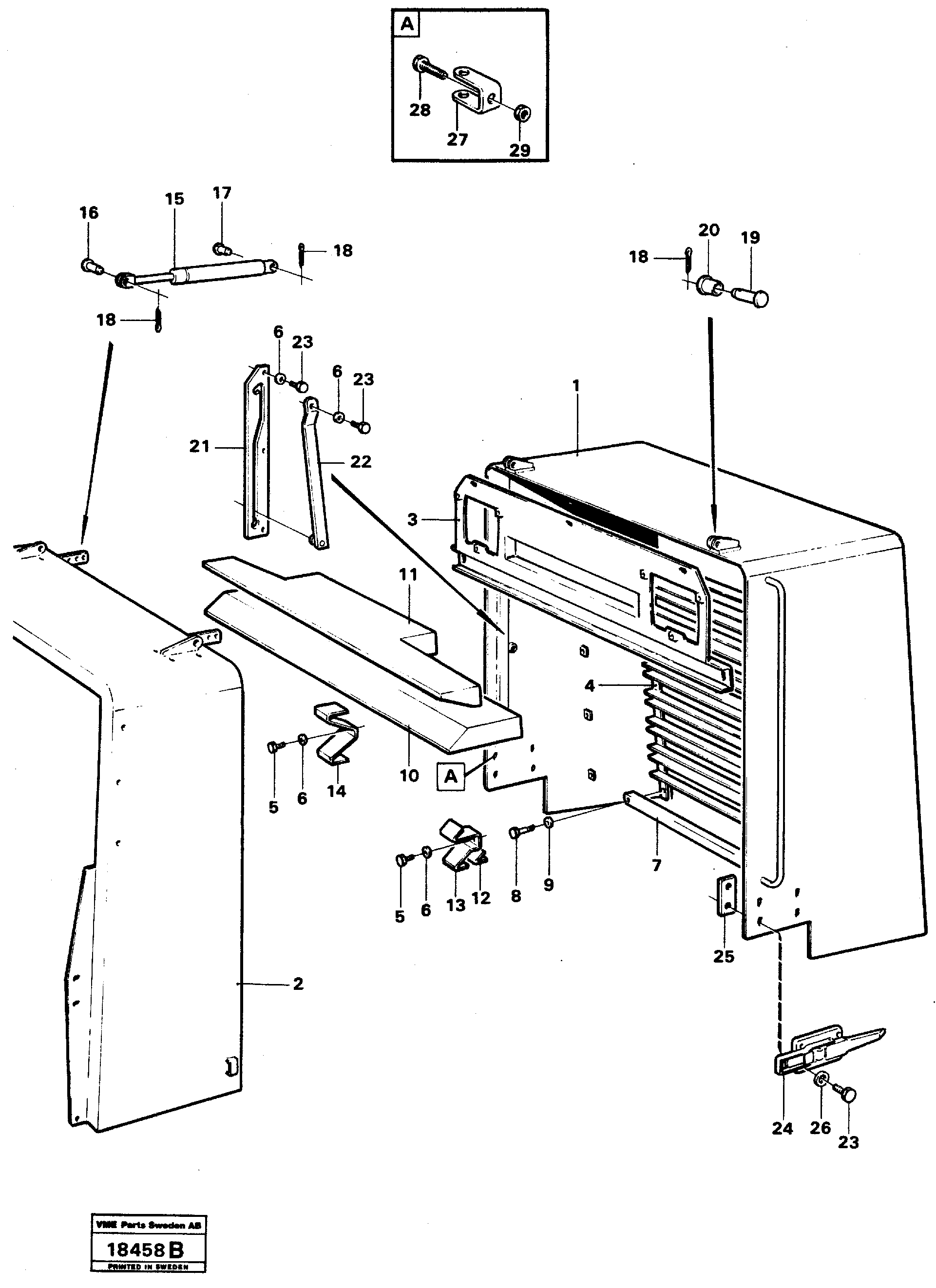 Strainer Hsg VOE4954497 VOLVO