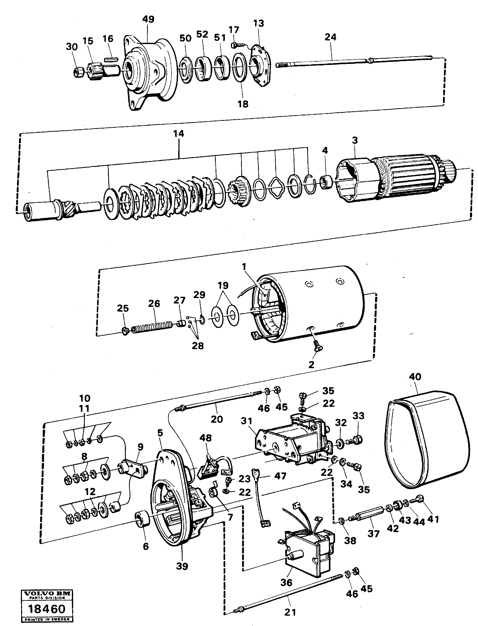 Hose for cooling a. VOE4772059 VOLVO