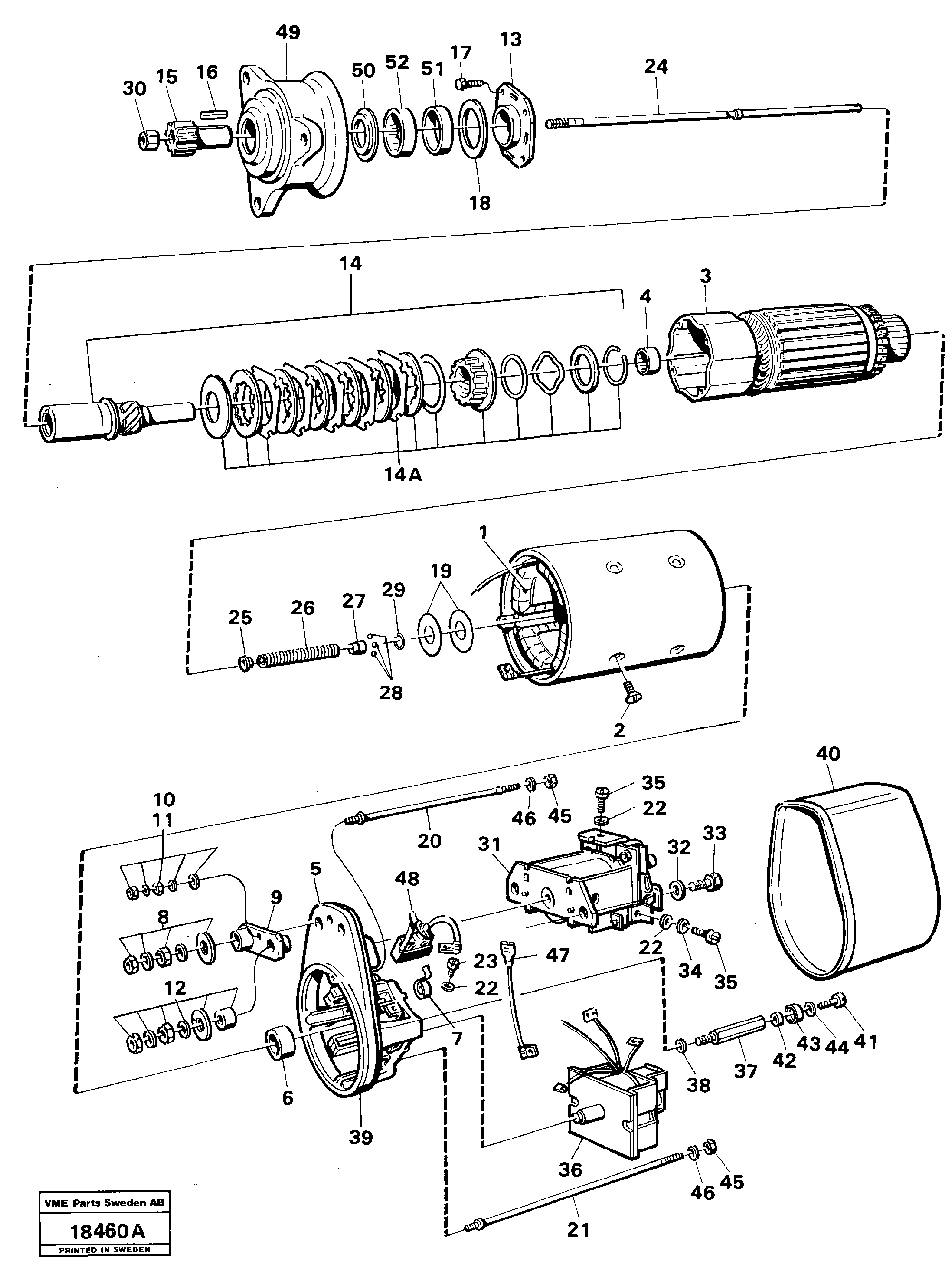 Steering Gear VOE11701355 VOLVO