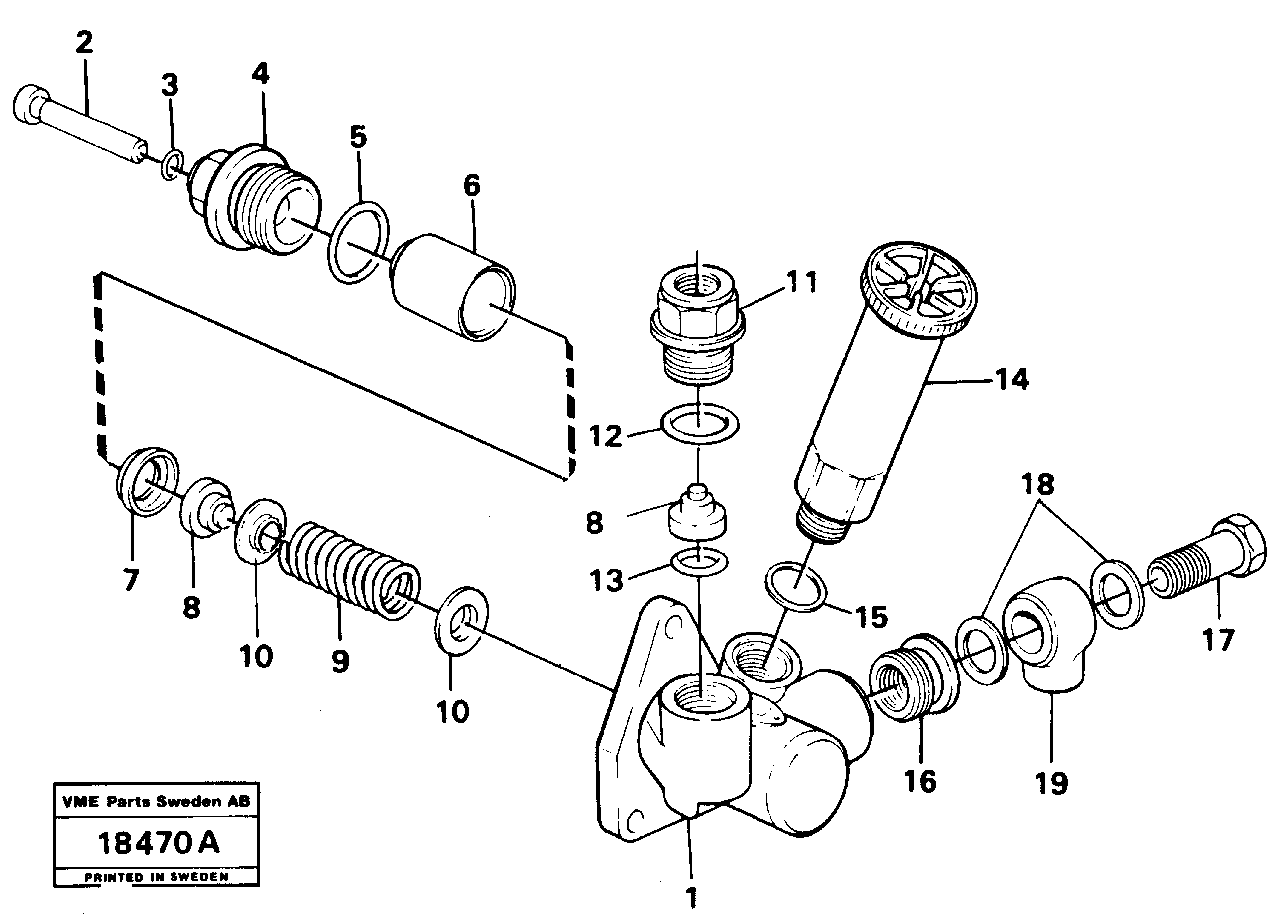 Oil Bath Filter VOE244841 VOLVO
