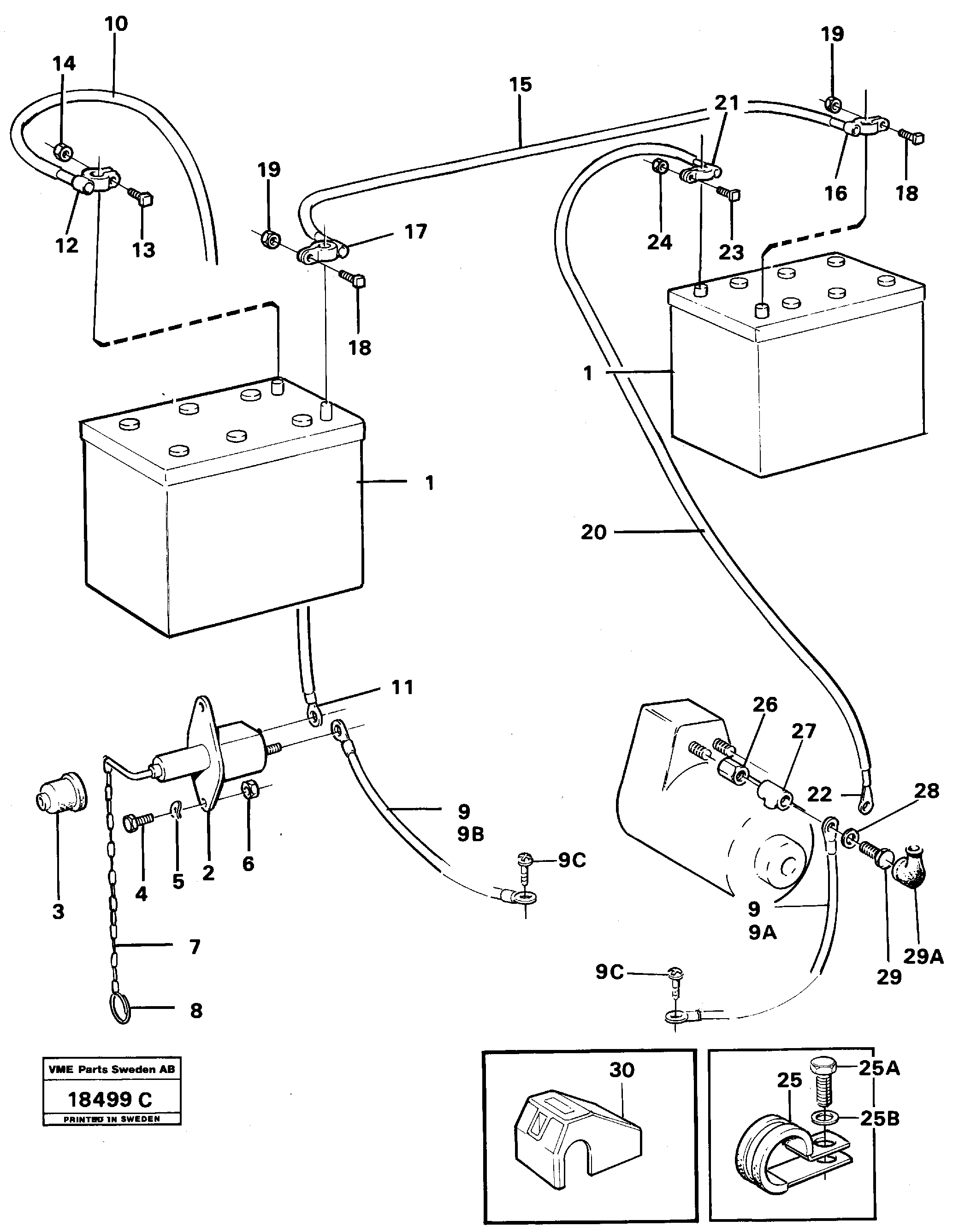 Brush Bearing VOE4898596 VOLVO