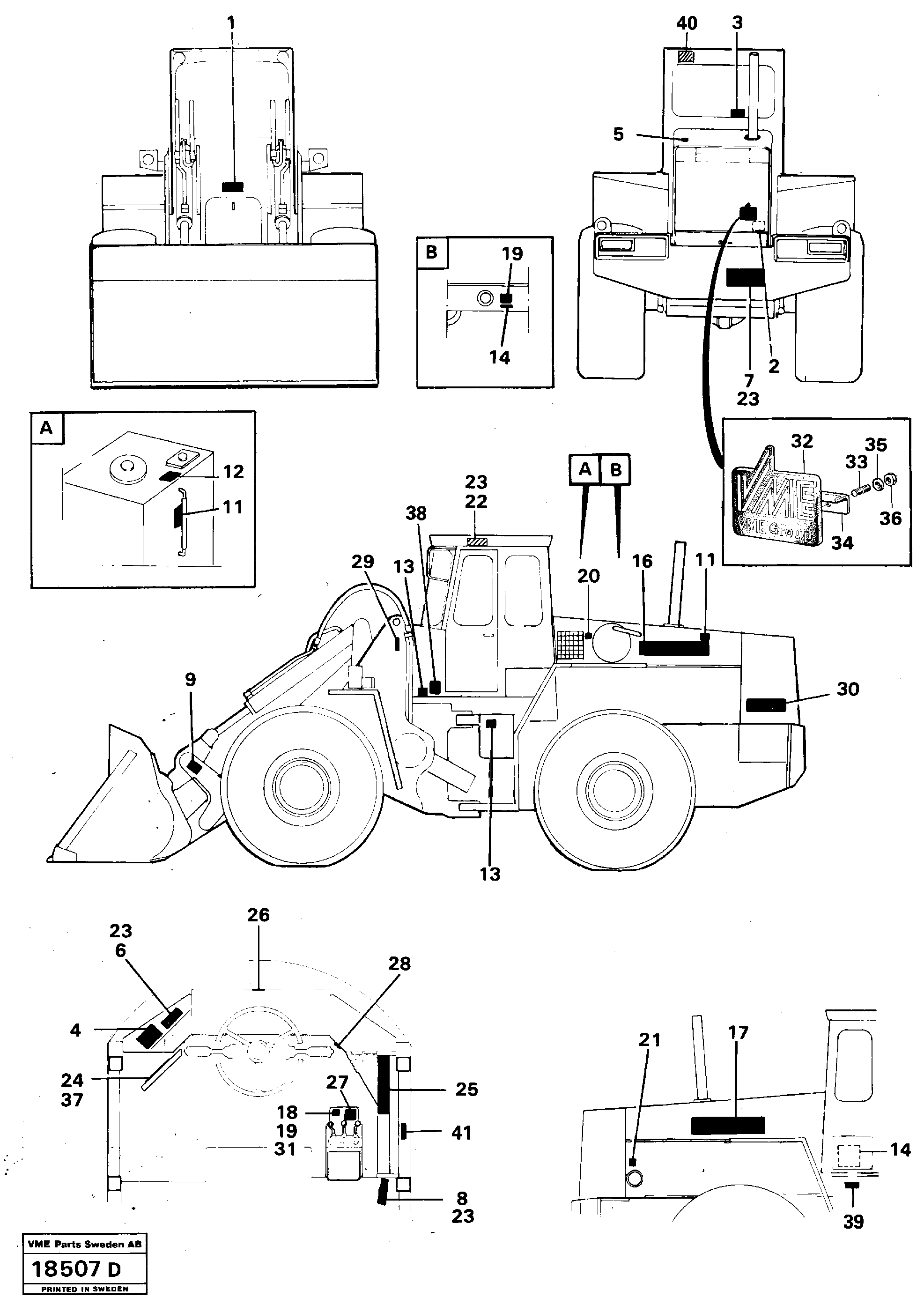 Cylinder Block VOE4974525 VOLVO