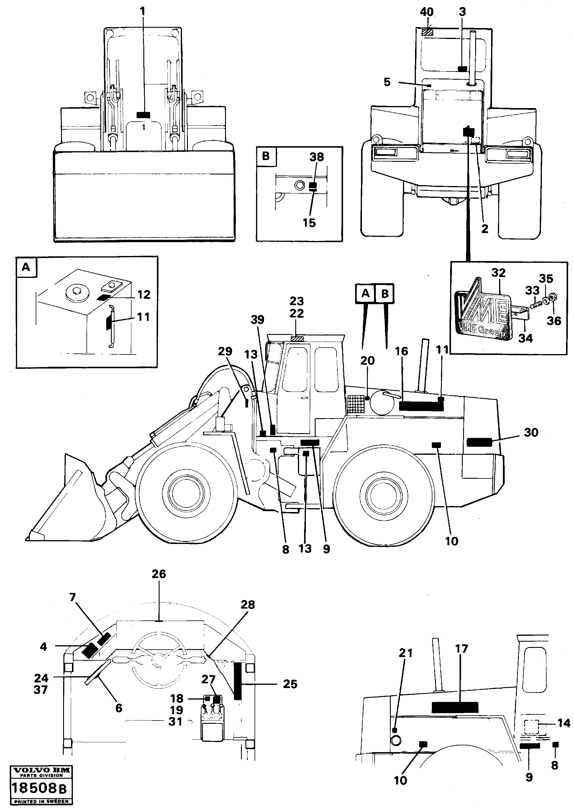 Cylinder Block VOE11013142 VOLVO