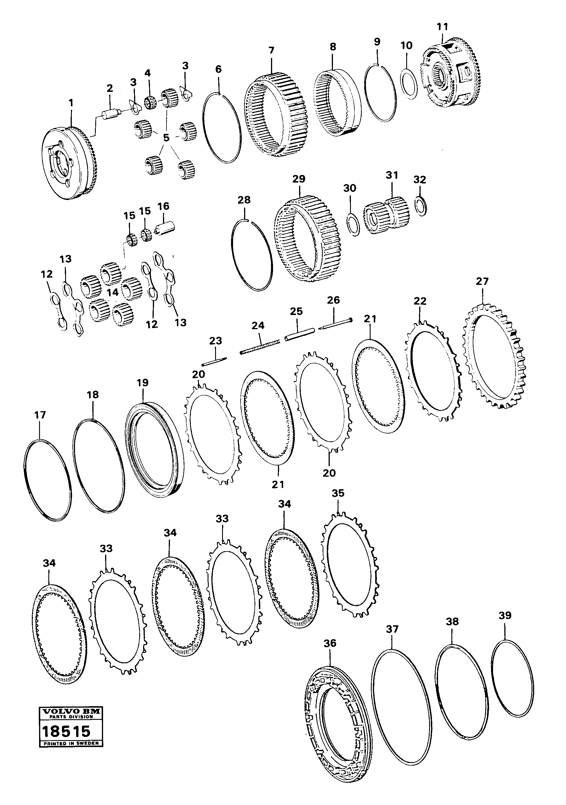 Rubber Strip VOE1663318 VOLVO