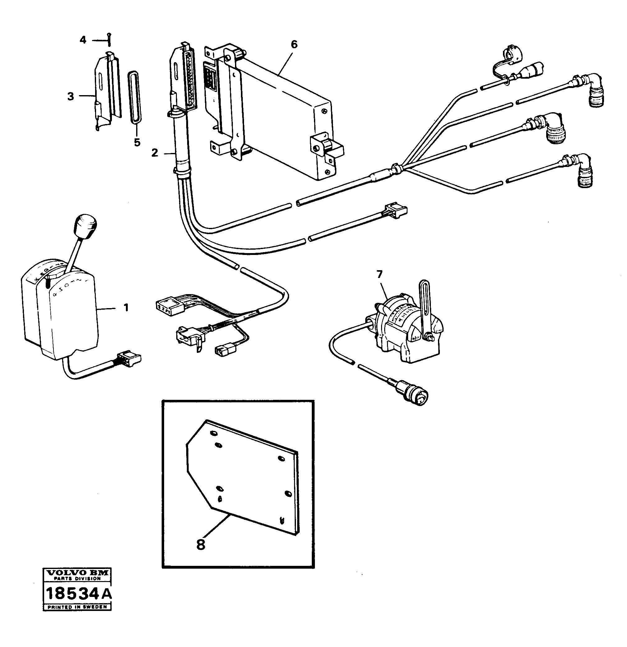 Sliding Strip VOE967390 VOLVO