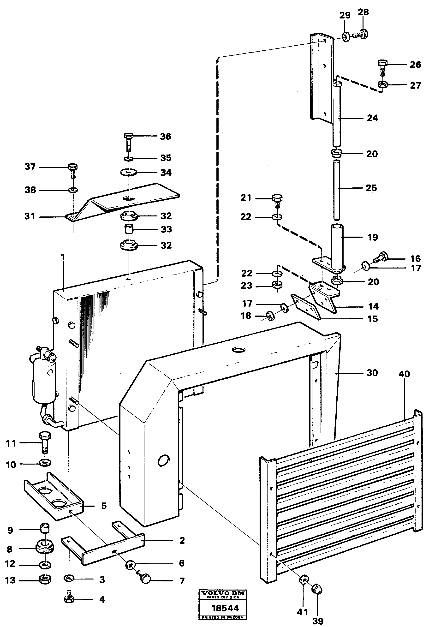 Heating Pipe VOE4955191 VOLVO