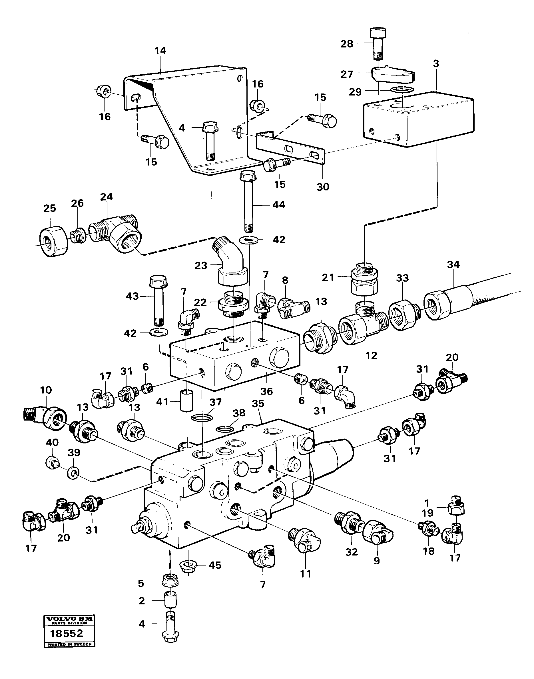 Valve VOE4941799 VOLVO