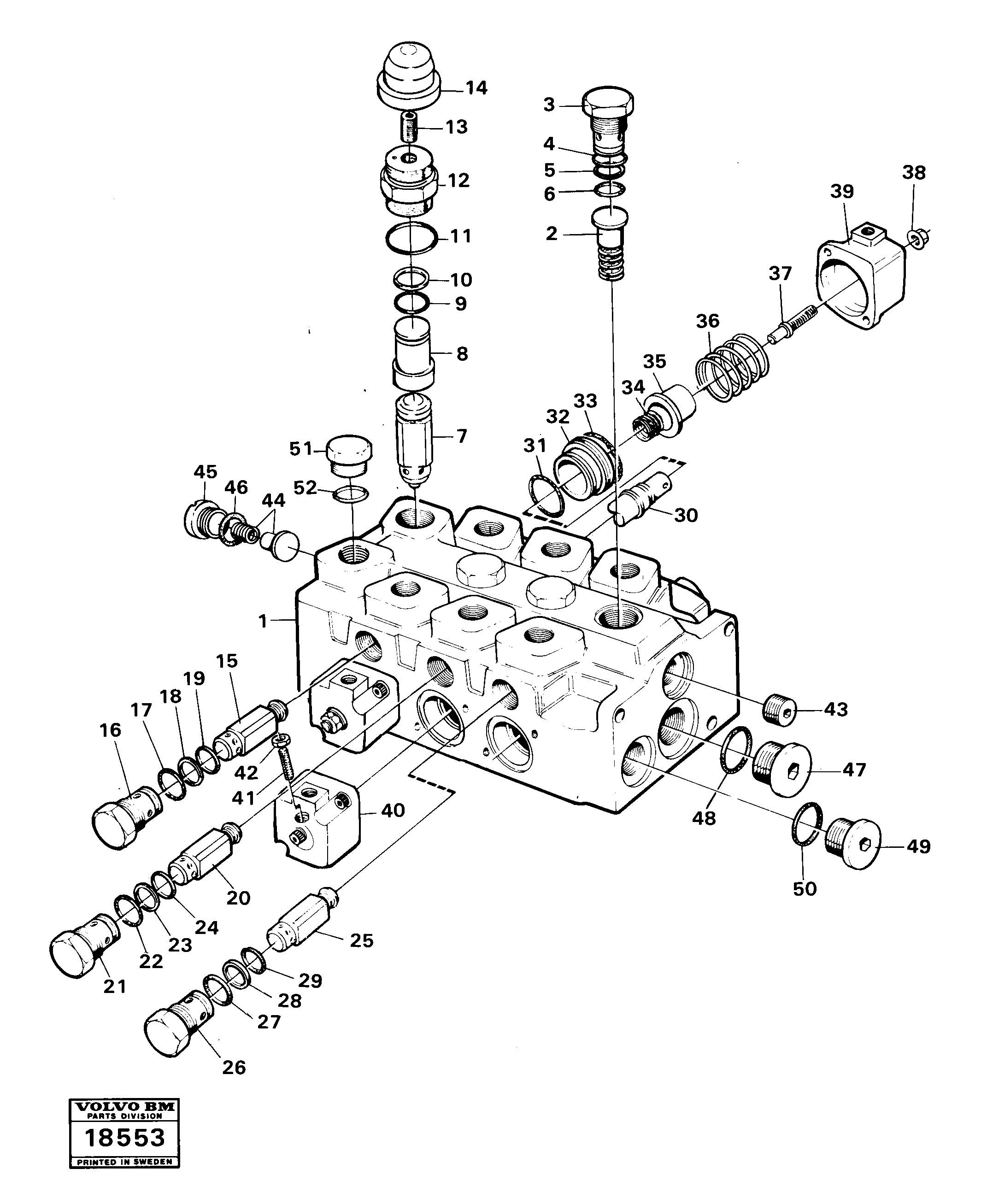 Rubber Clamp VOE6645240 VOLVO