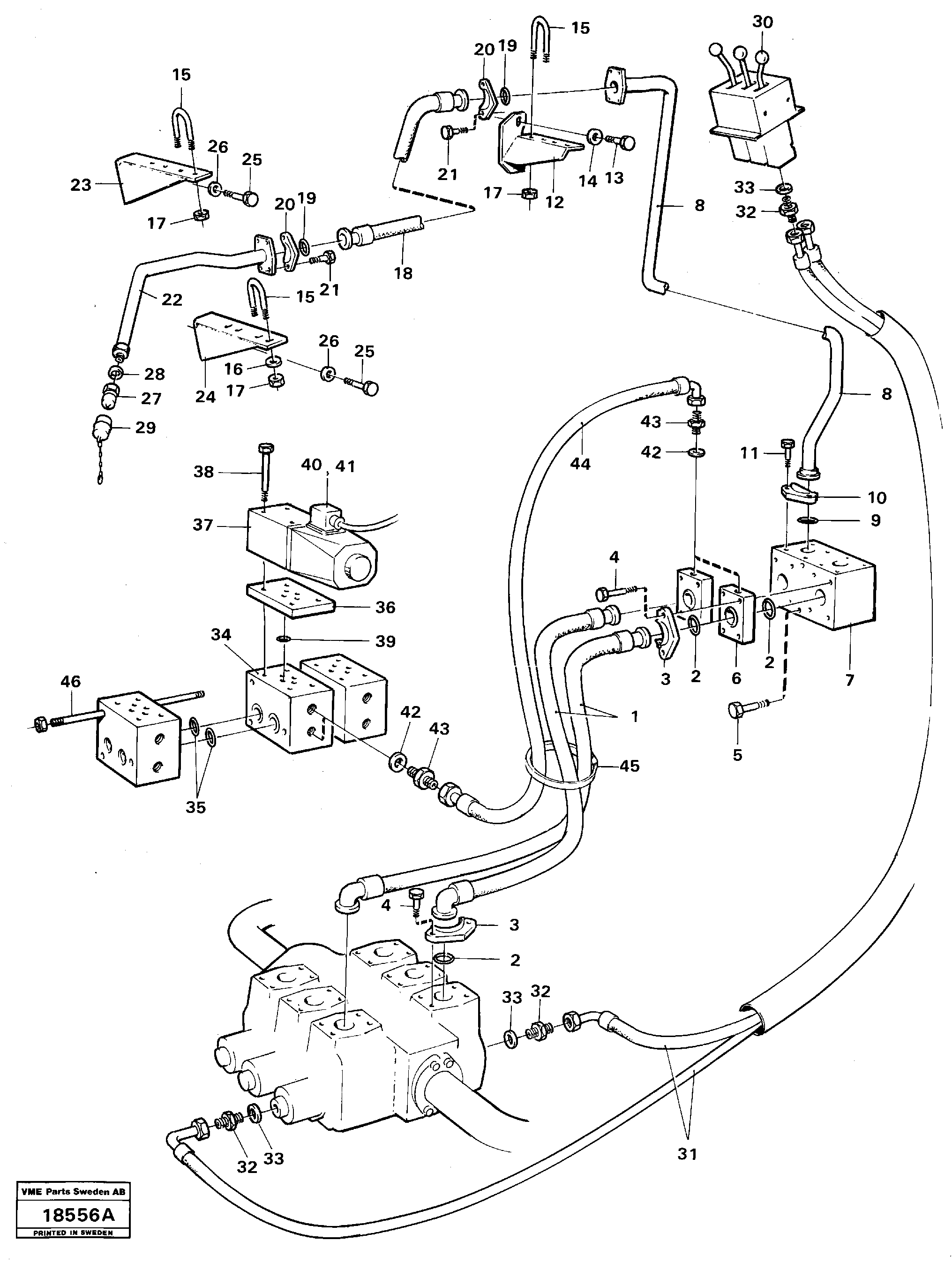 Timing gear casing RM/VOE13932736 VOLVO