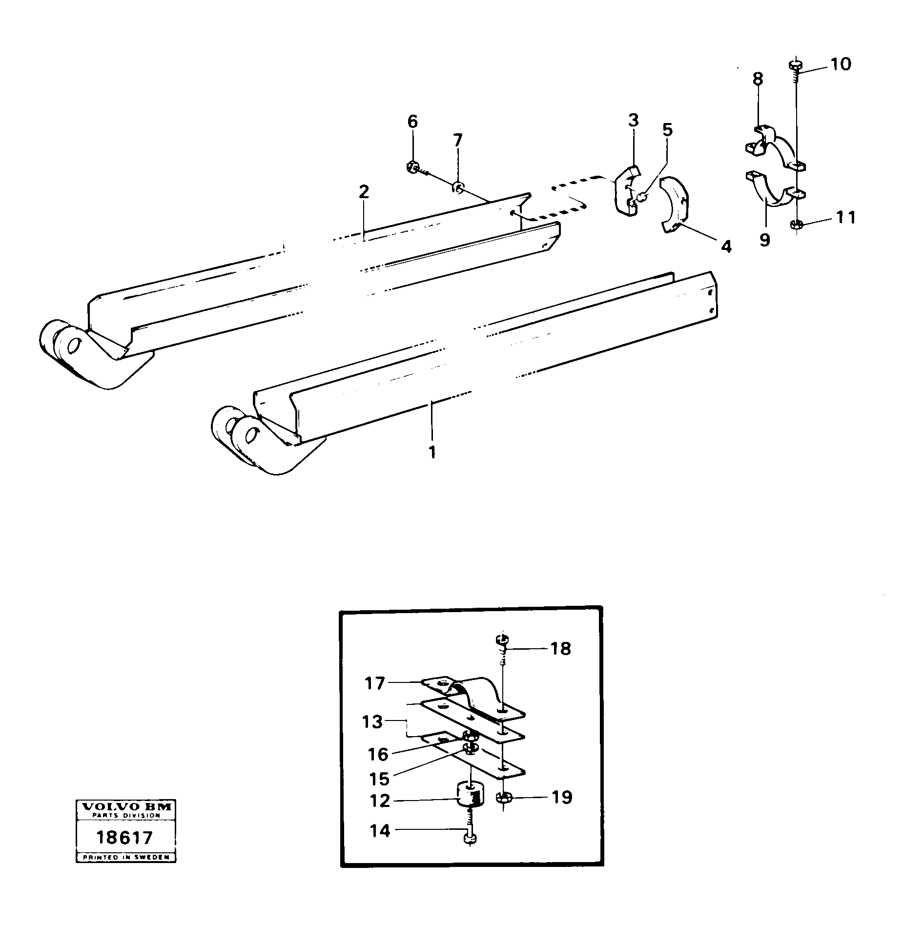 Load Unit Stand VOE794429 VOLVO