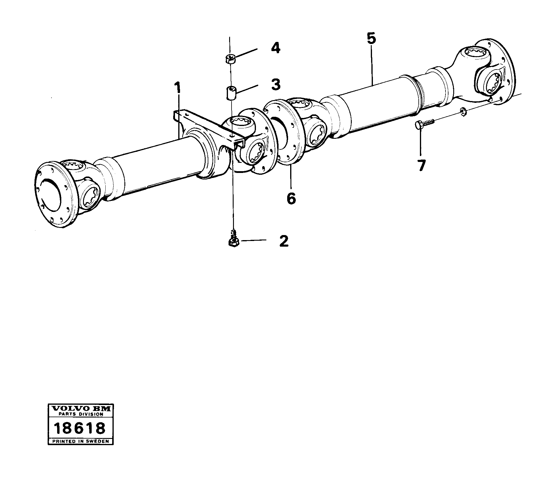 Fuel miser valve VOE4822184 VOLVO