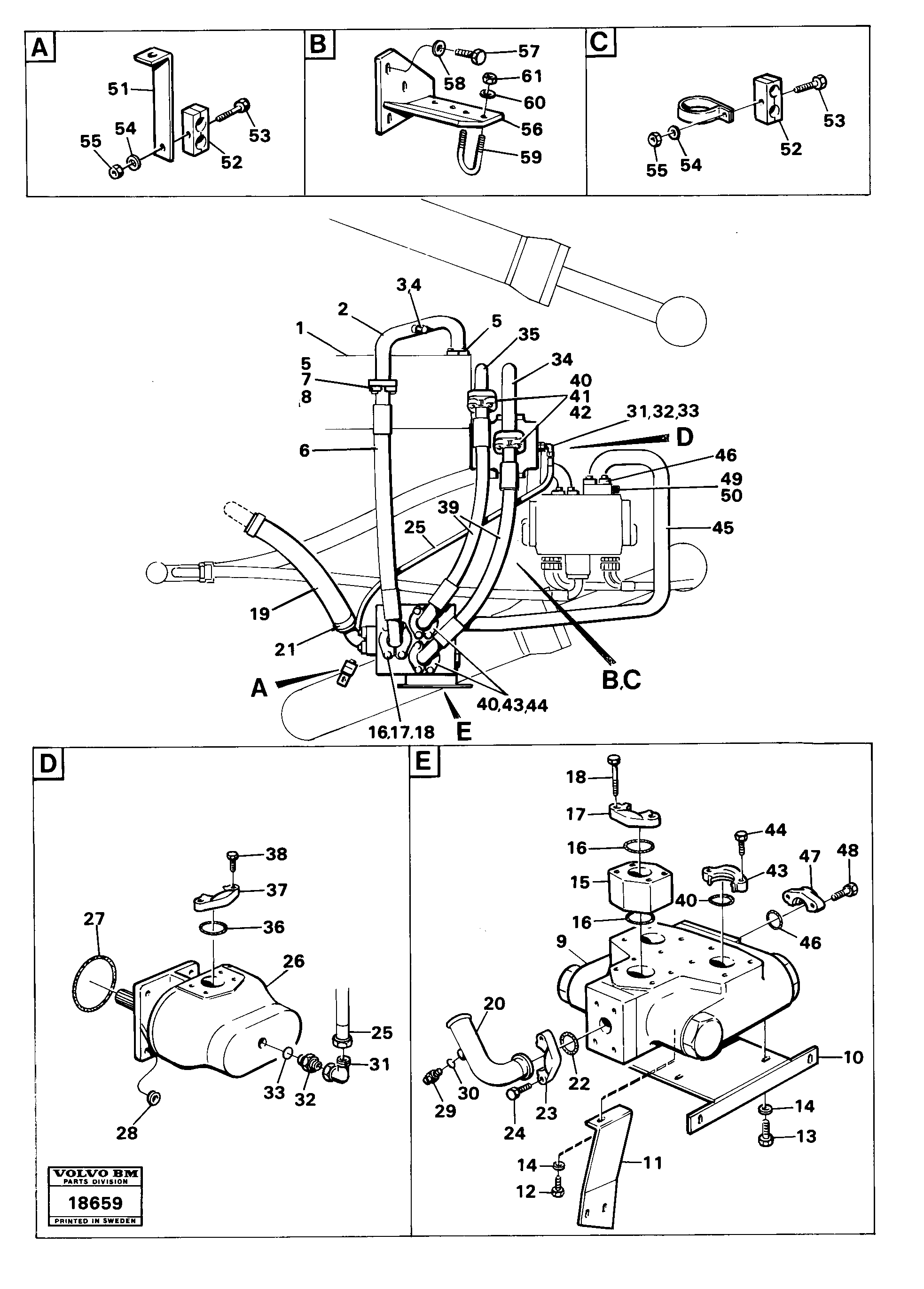 Timing gear casing VOE932178 VOLVO
