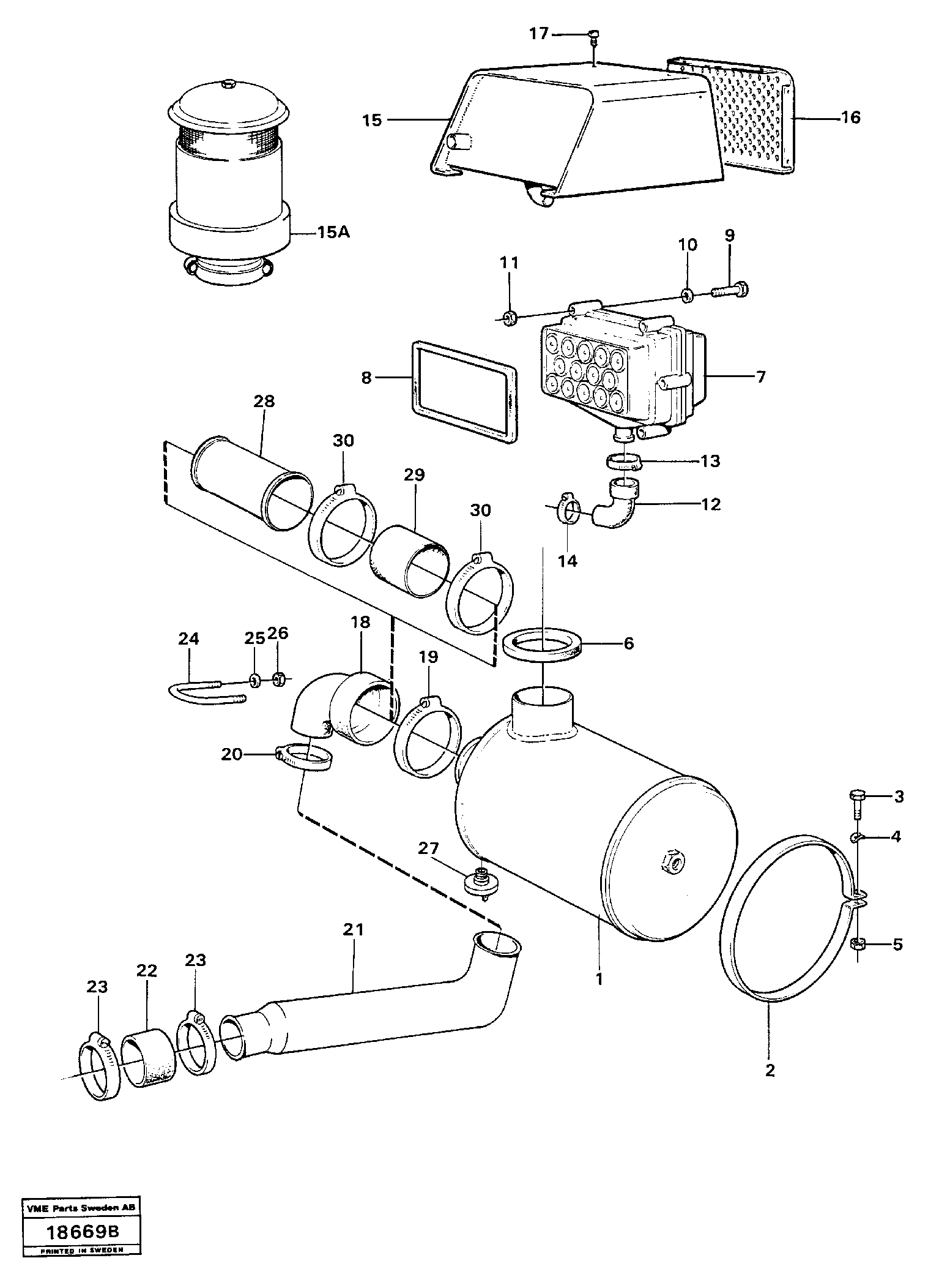 Pump P3 VOE1542935 VOLVO