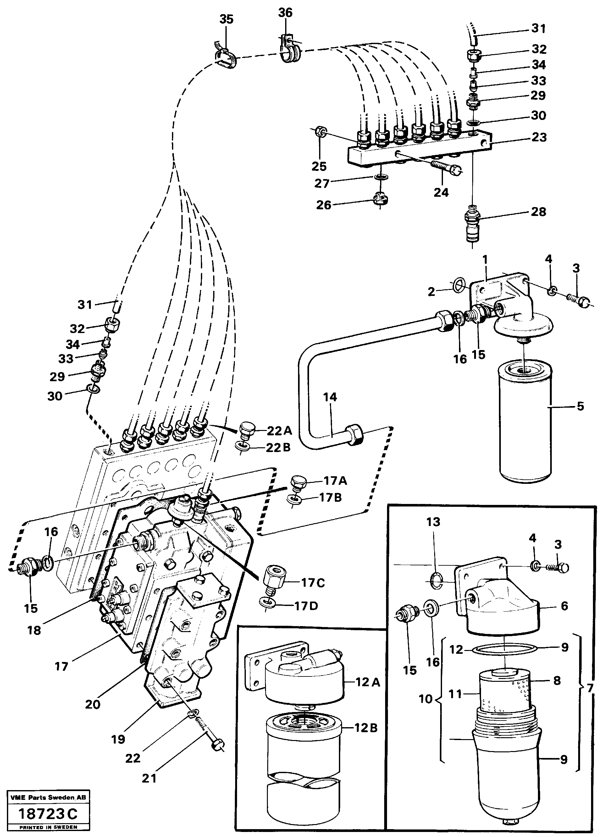 Filter Cover VOE4881701 VOLVO