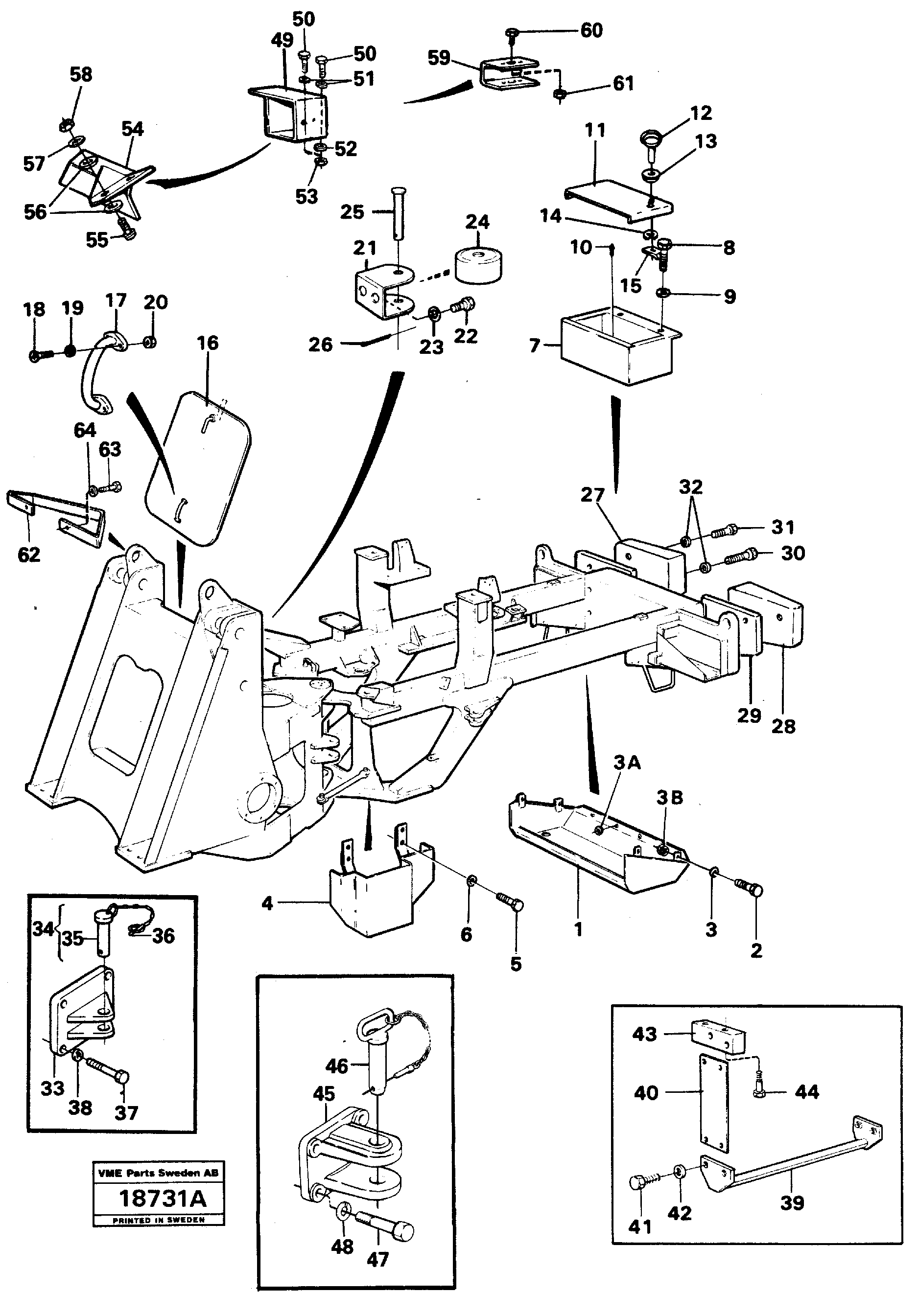 Bracket VOE4947989 VOLVO