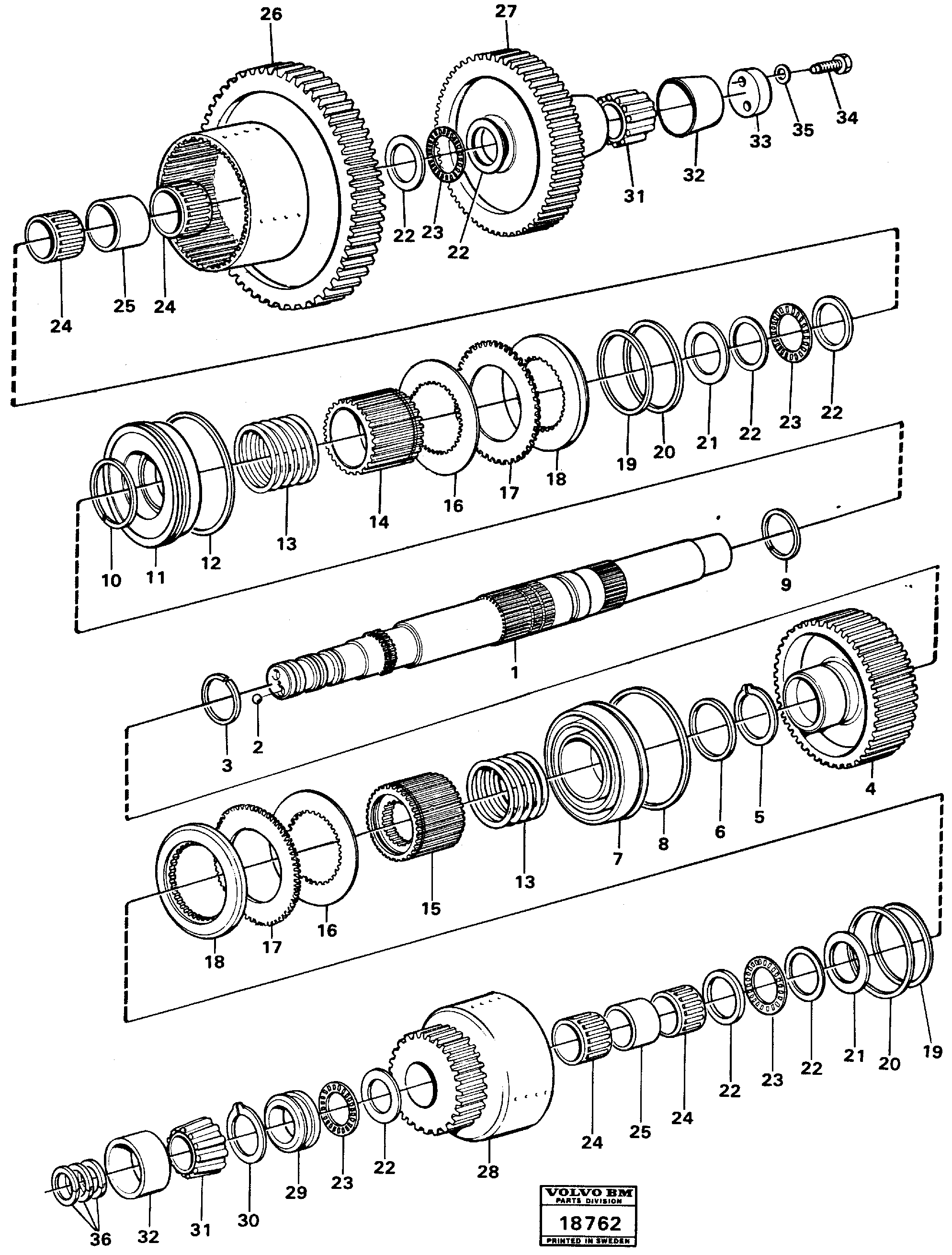 Op-amplifier VOE11036100 VOLVO