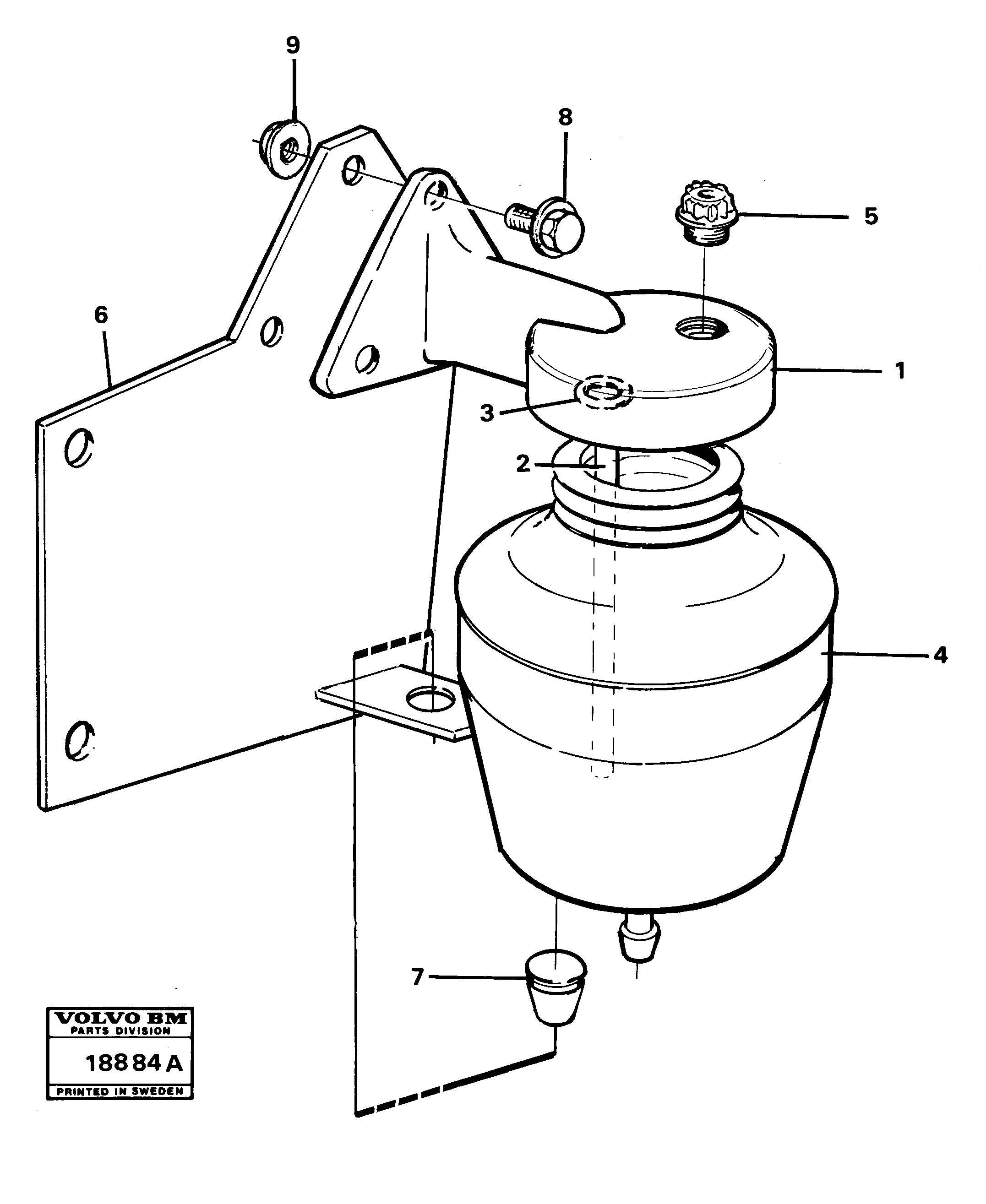 Oil Bath Filter VOE1592833 VOLVO