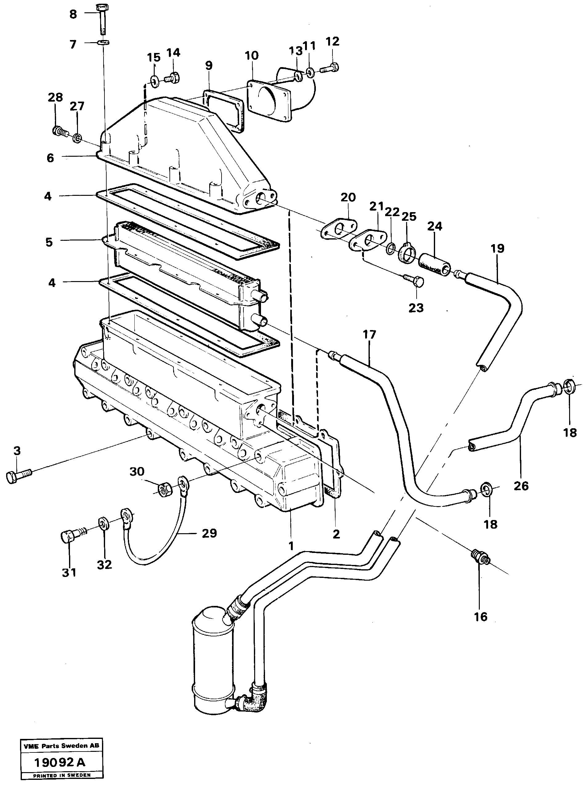 Air Pump VOE846793 VOLVO
