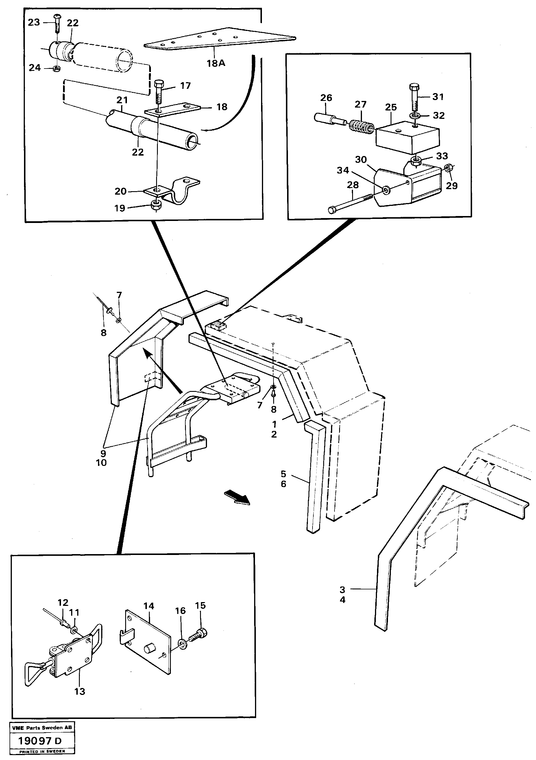 Reducing Valve VOE4898593 VOLVO