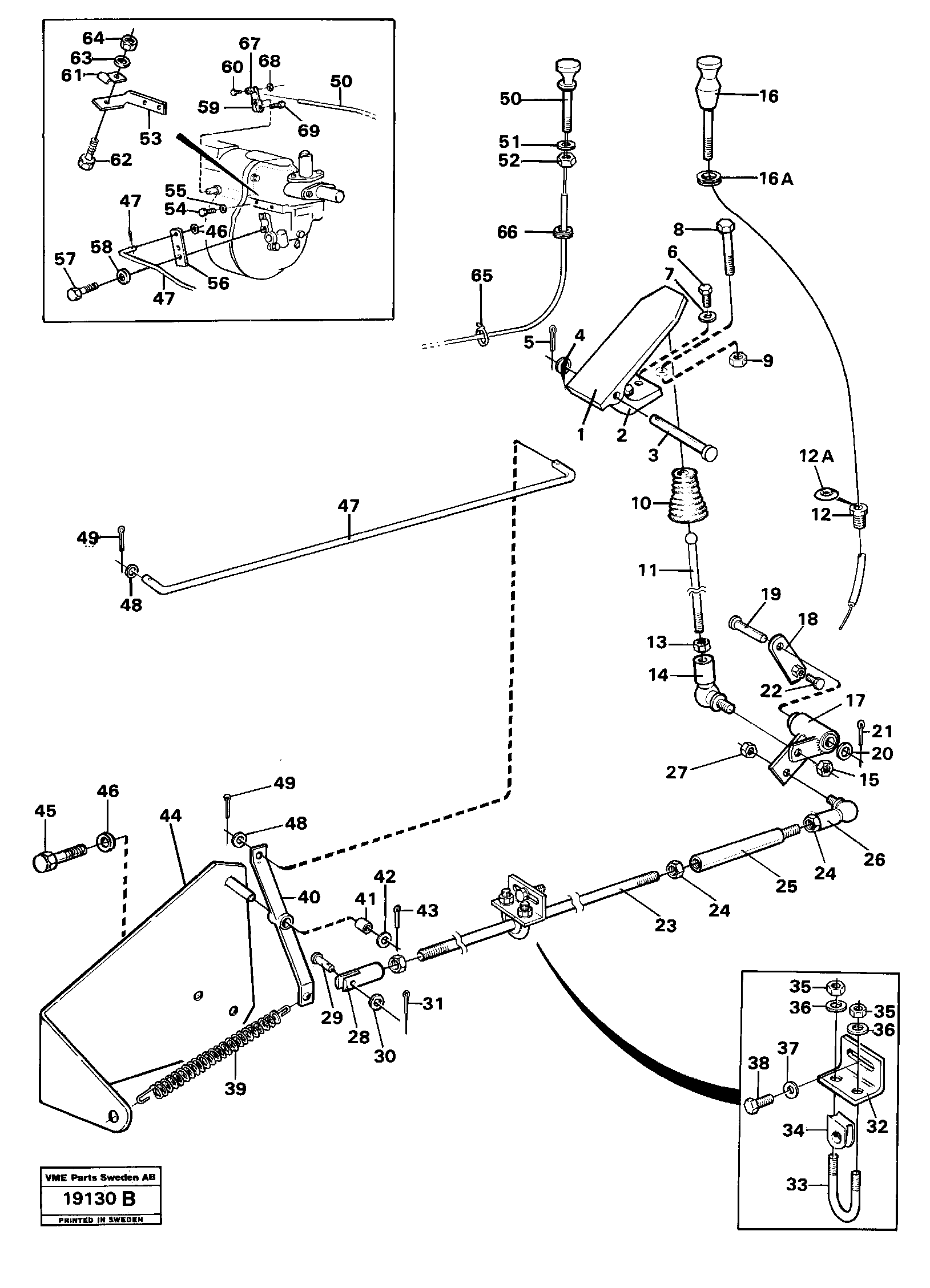 Flange screw VOE968926 VOLVO