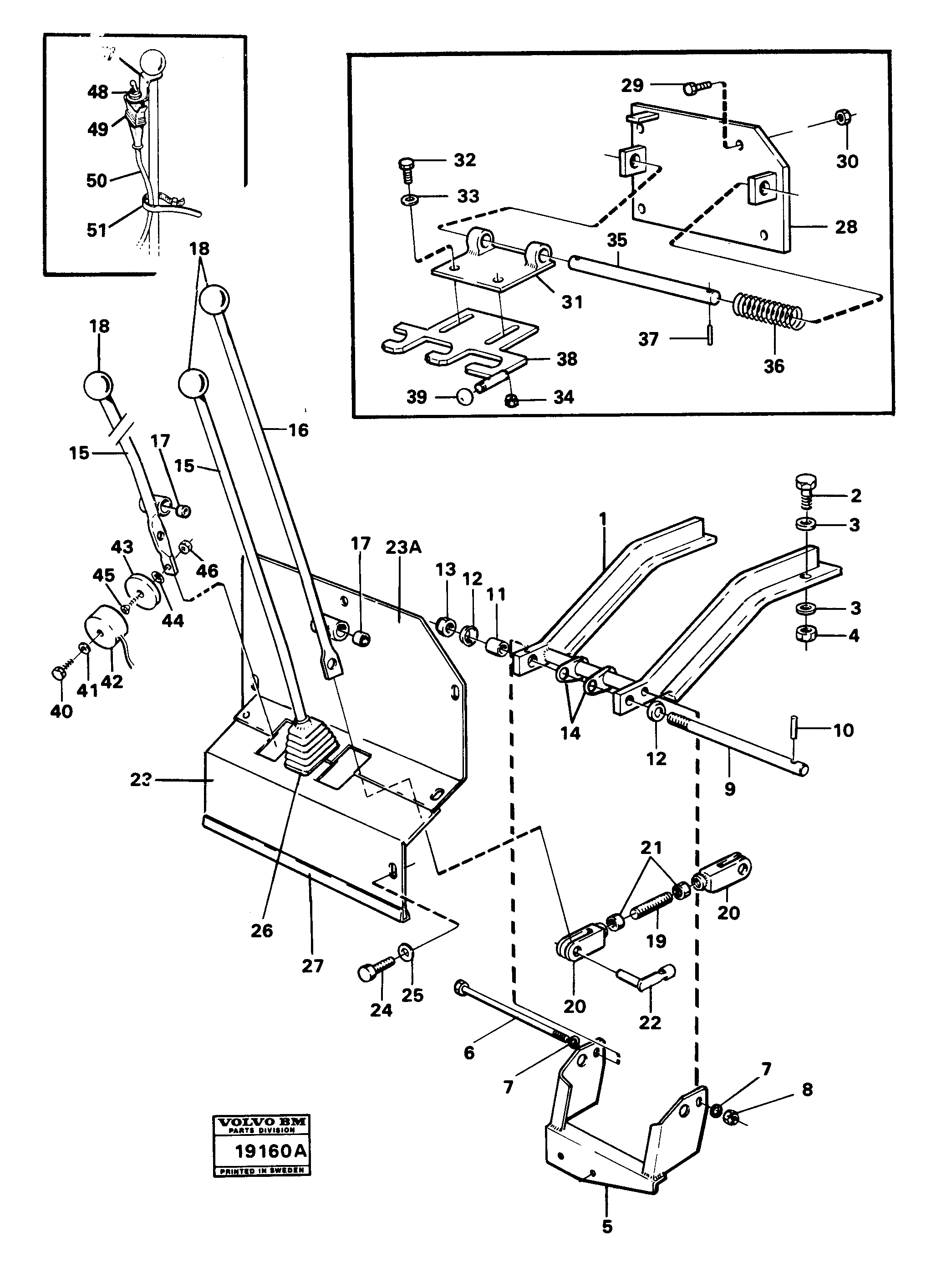 Control Rod VOE11072868 VOLVO