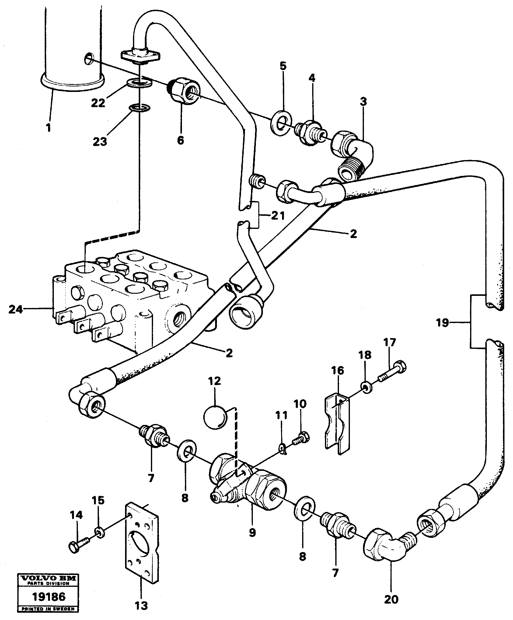 Press. lim. valve VOE11002638 VOLVO