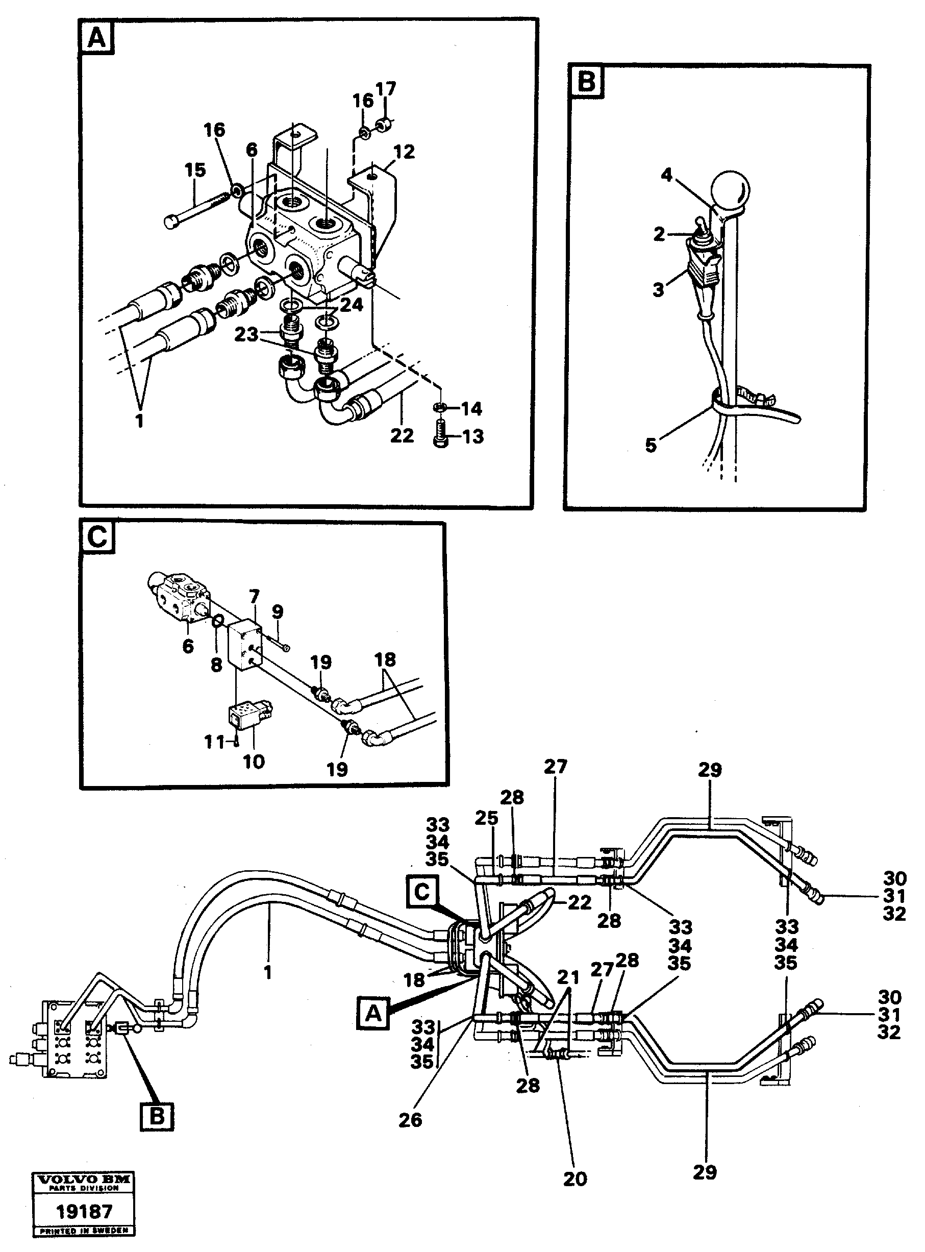 Press. lim. valve VOE4948077 VOLVO